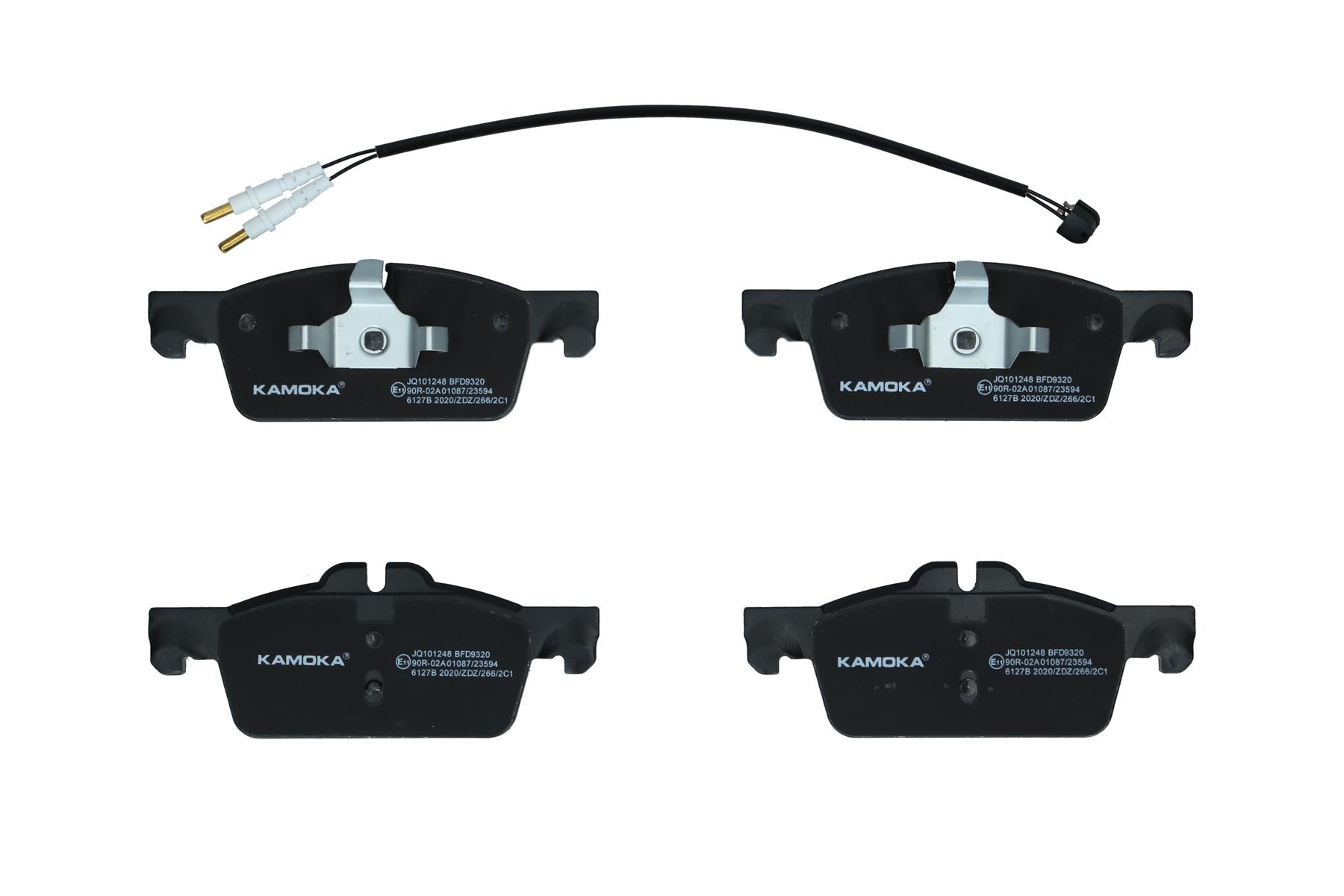 KAMOKA Bremseklodser jq101248 foraksel for PEUGEOT