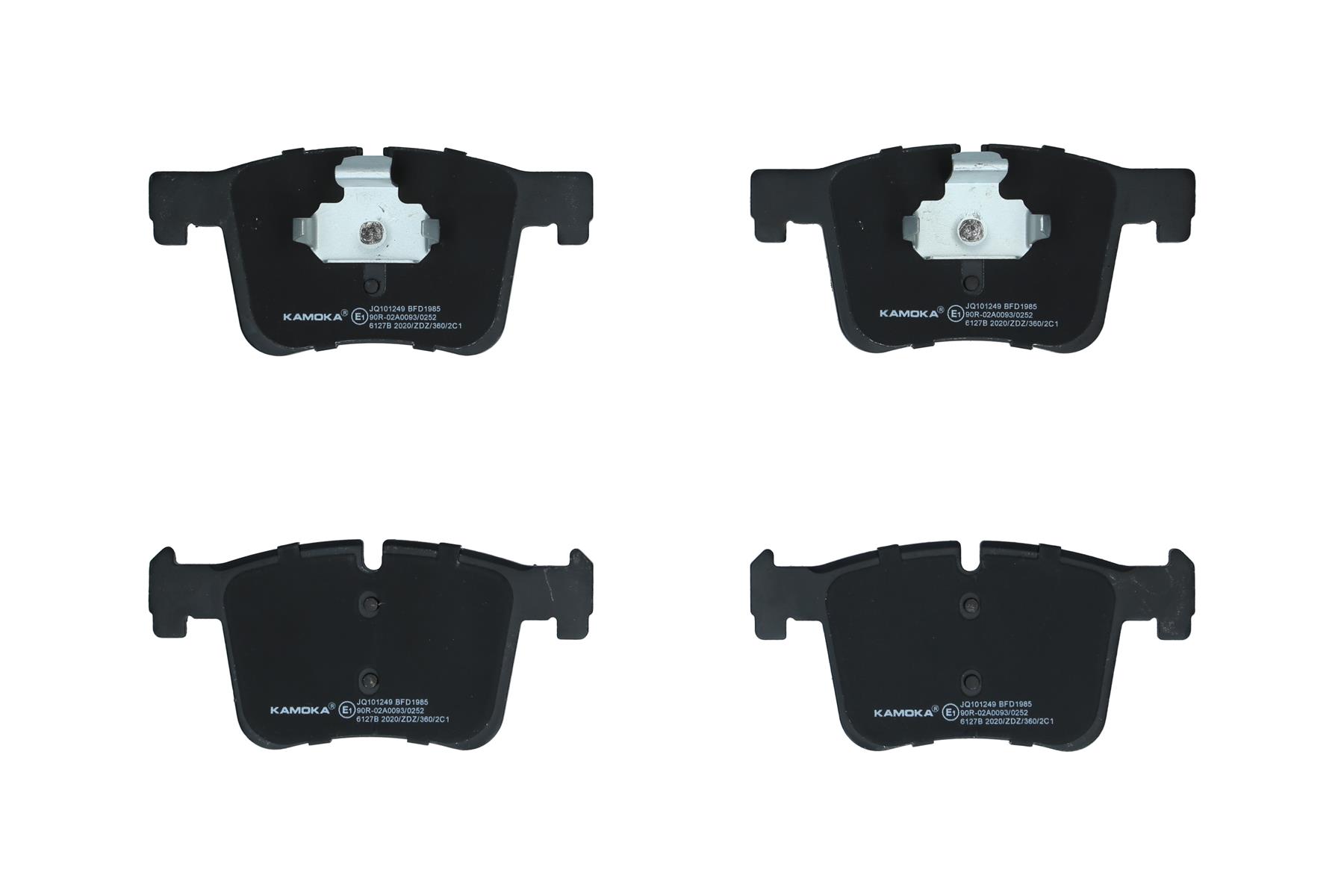 KAMOKA Bremseklodser jq101249 foraksel for BMW