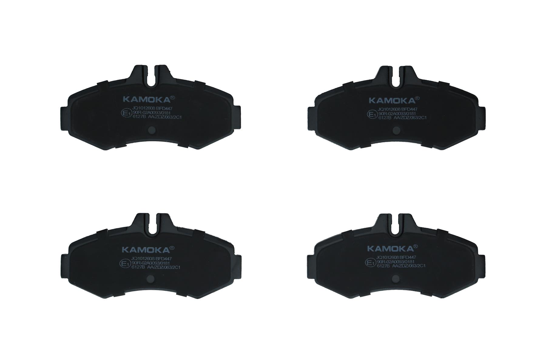 KAMOKA Bremseklodser jq1012608 foraksel for MERCEDES-BENZ