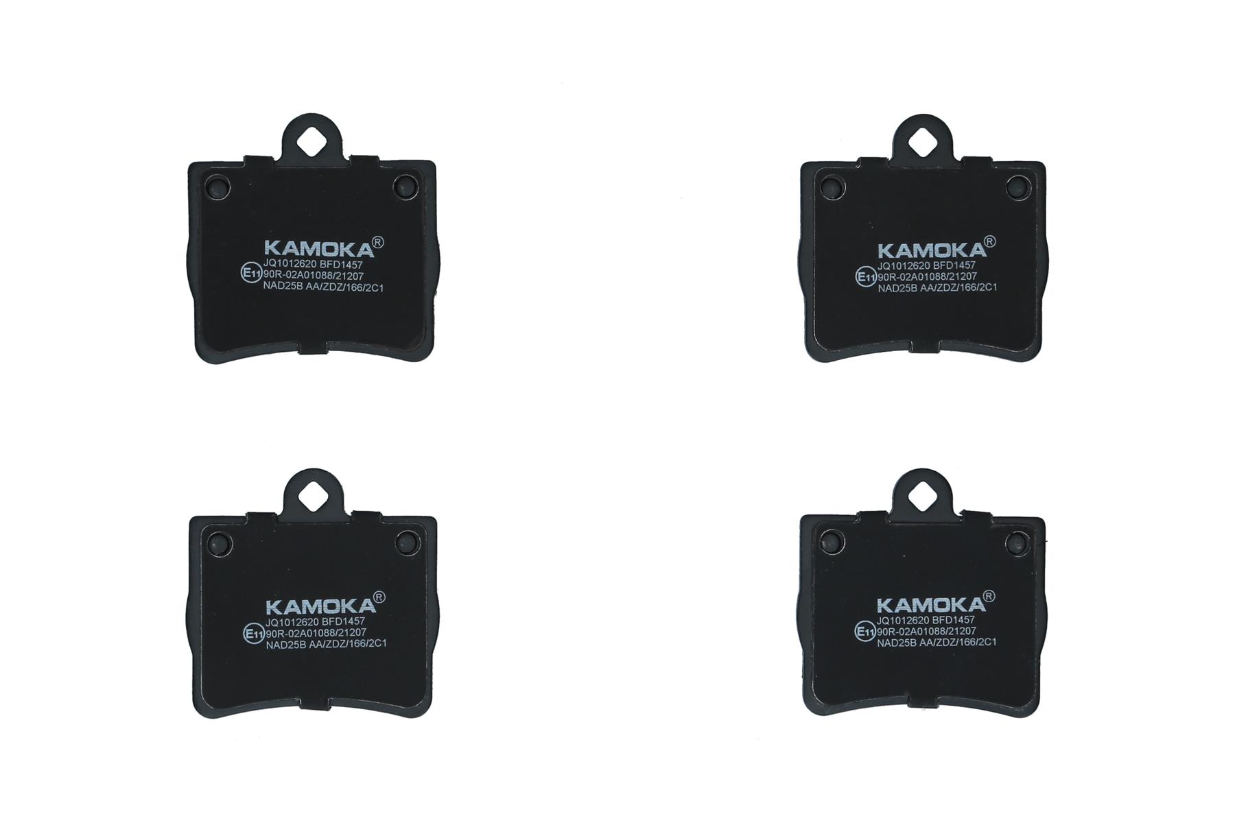 KAMOKA Bremseklodser jq1012620 bagaksel for MERCEDES-BENZ