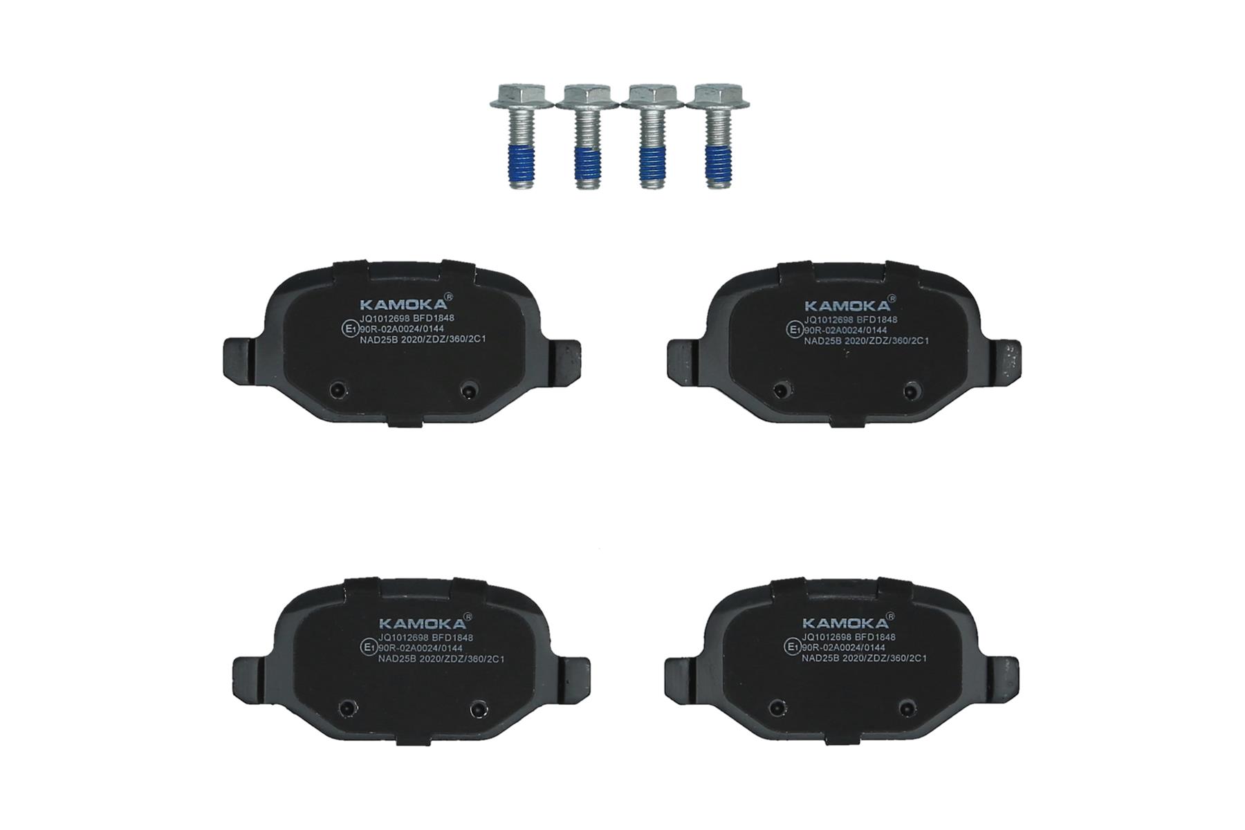 KAMOKA Bremseklodser jq1012698 bagaksel for FIAT LANCIA ALFA ROMEO