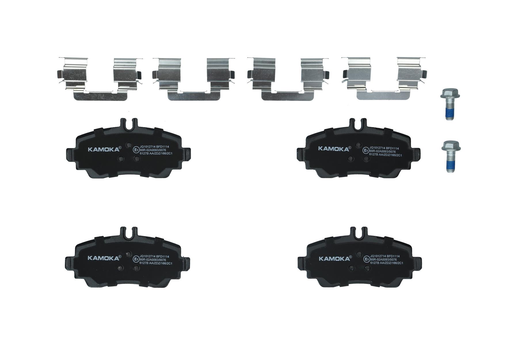KAMOKA Bremseklodser jq1012714 foraksel for MERCEDES-BENZ