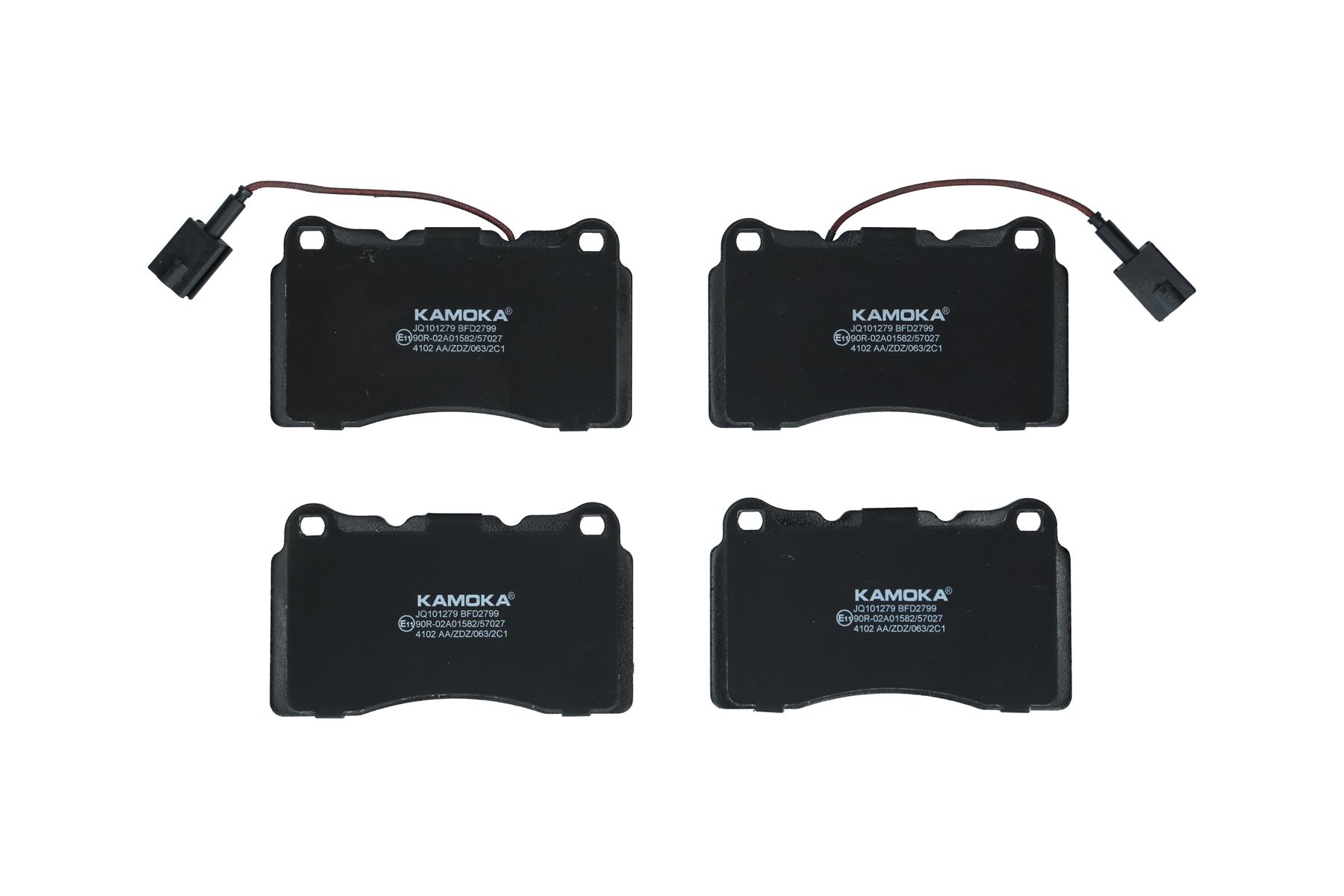KAMOKA Bremseklodser jq101279 foraksel for FIAT ALFA ROMEO LANCIA