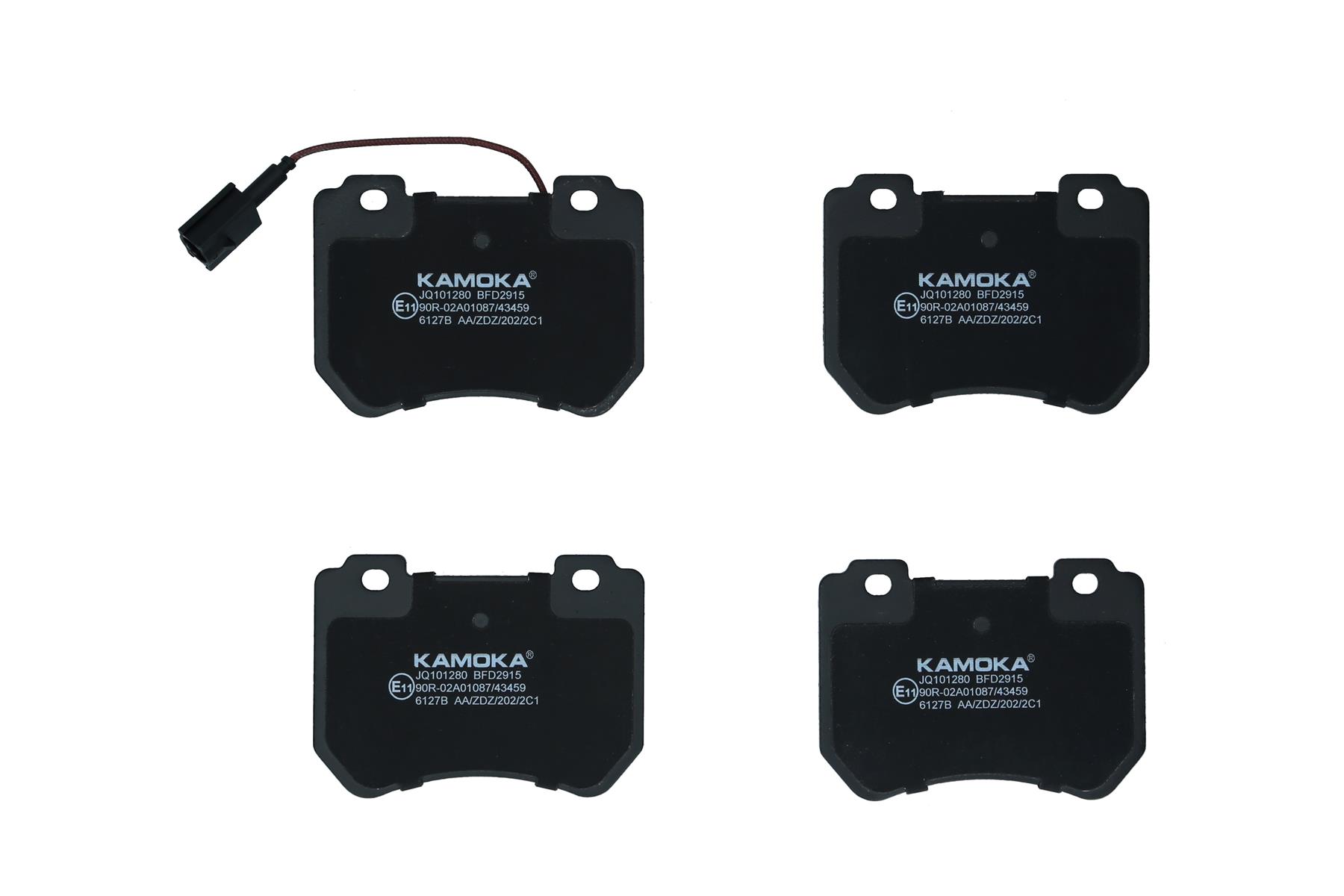 KAMOKA Bremseklodser jq101280 foraksel for FIAT