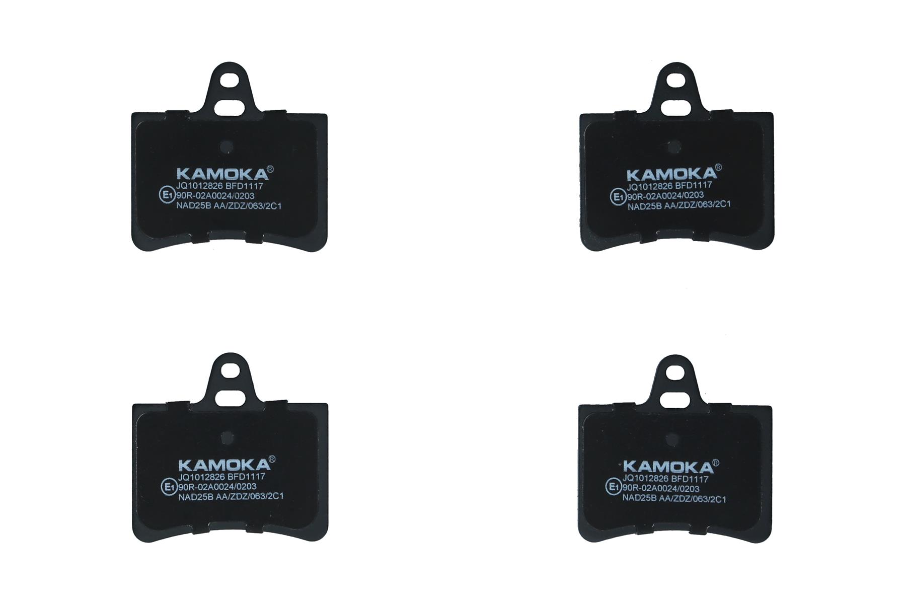 KAMOKA Bremseklodser jq1012826 bagaksel for CITROËN