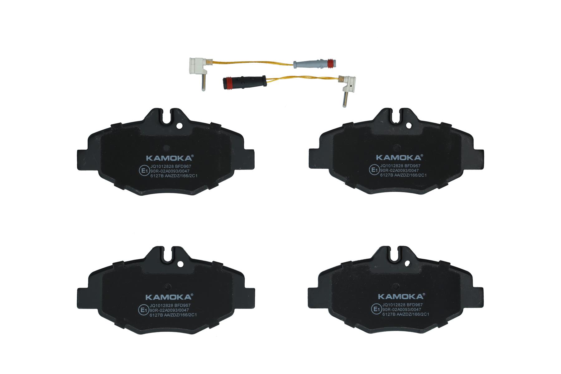 KAMOKA Bremseklodser jq1012828 foraksel for MERCEDES-BENZ