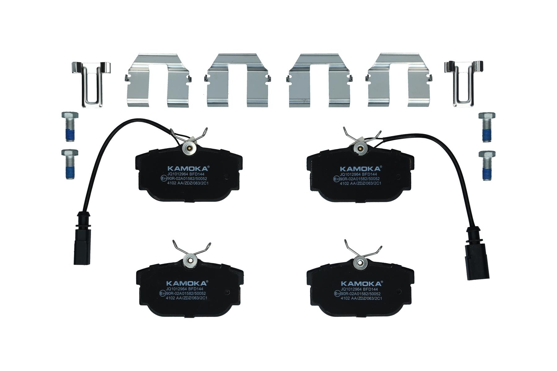 KAMOKA Bremseklodser jq1012964 bagaksel for FORD VAG VW