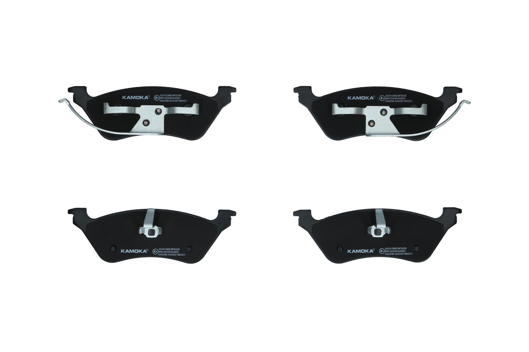 KAMOKA Bremseklodser jq1012950 bagaksel for JEEP CHRYSLER