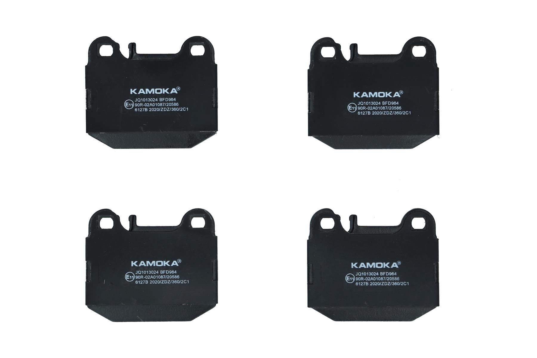 KAMOKA Bremseklodser jq1013024 bagaksel for MERCEDES-BENZ