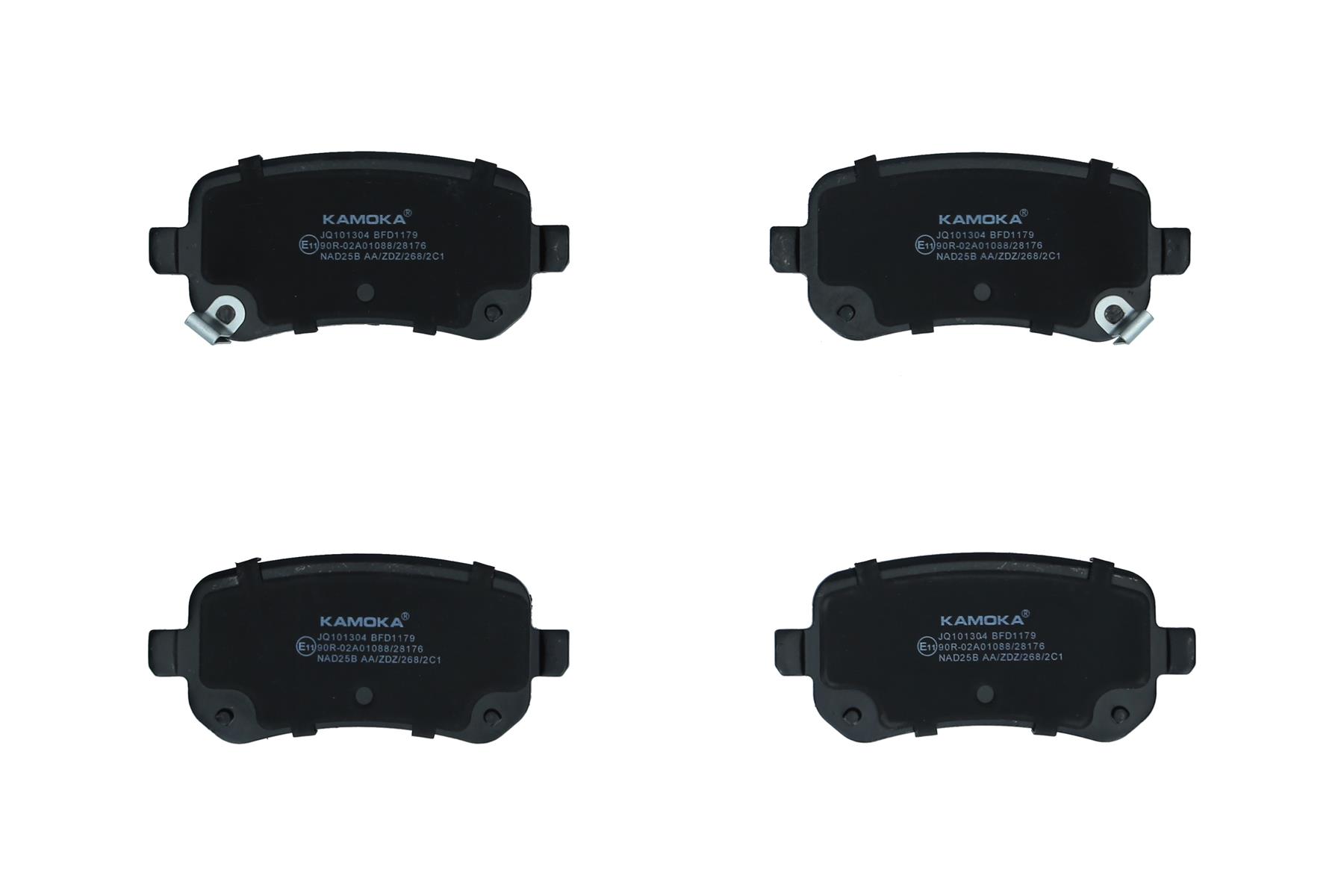 KAMOKA Bremseklodser jq101304 bagaksel for CHRYSLER DODGE FIAT LANCIA