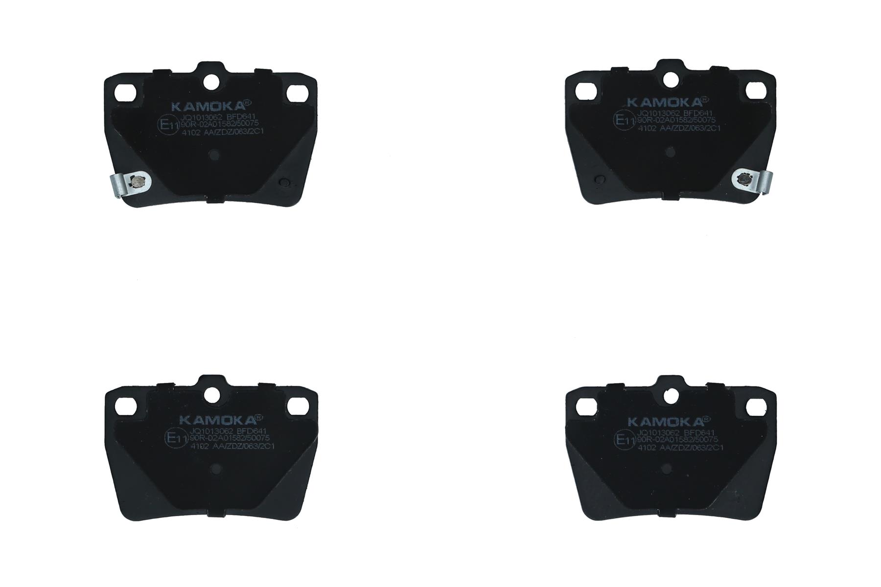 KAMOKA Bremseklodser jq1013062 bagaksel for LEXUS TOYOTA