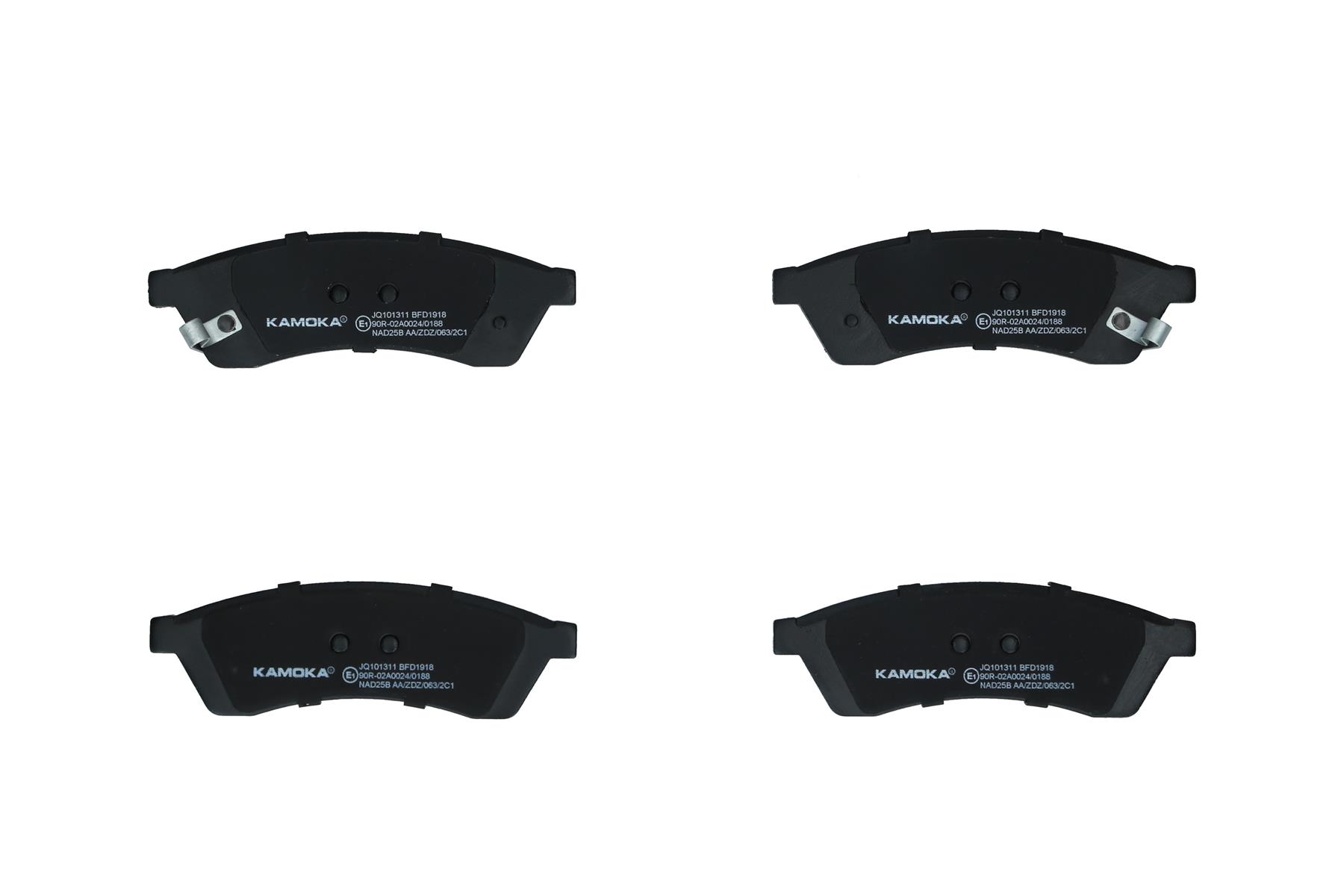 KAMOKA Bremseklodser jq101311 bagaksel for DAEWOO