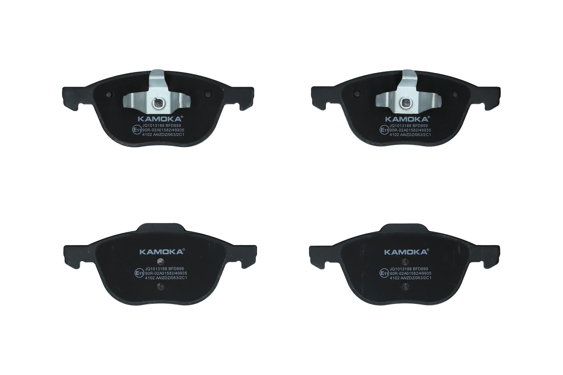 KAMOKA Bremseklodser jq1013188 foraksel for FORD VOLVO MAZDA