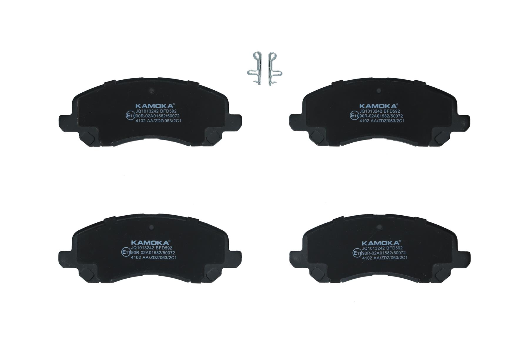 KAMOKA Bremseklodser jq1013242 foraksel for PEUGEOT CHRYSLER FIAT MITSUBISHI