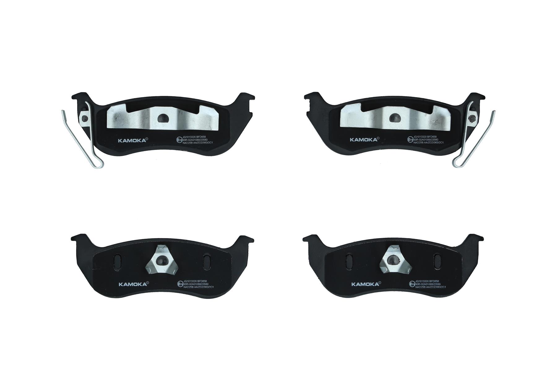 KAMOKA Bremseklodser jq1013320 bagaksel for JEEP CHRYSLER