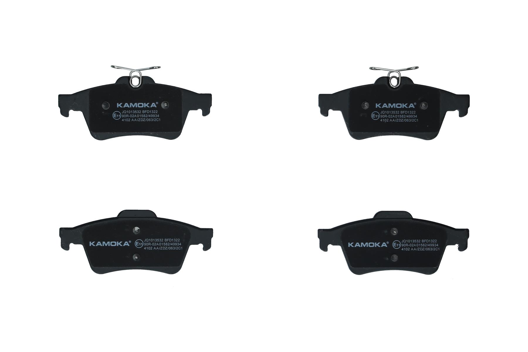 KAMOKA Bremseklodser jq1013532 bagaksel for CITROËN FORD VOLVO OPEL CADILLAC GENERAL MOTORS JAGUAR MAZDA RENAULT