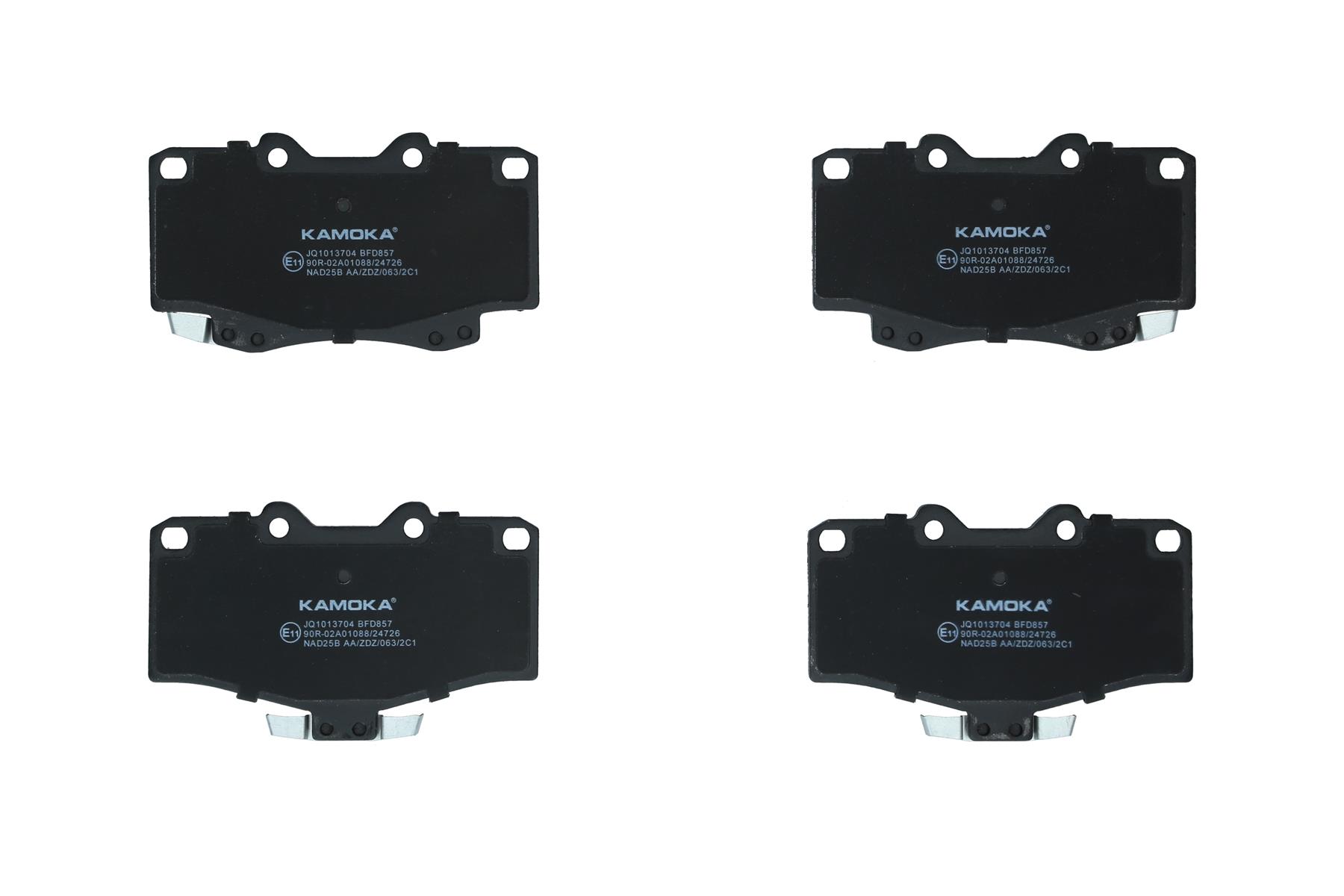 KAMOKA Bremseklodser jq1013704 foraksel for TOYOTA