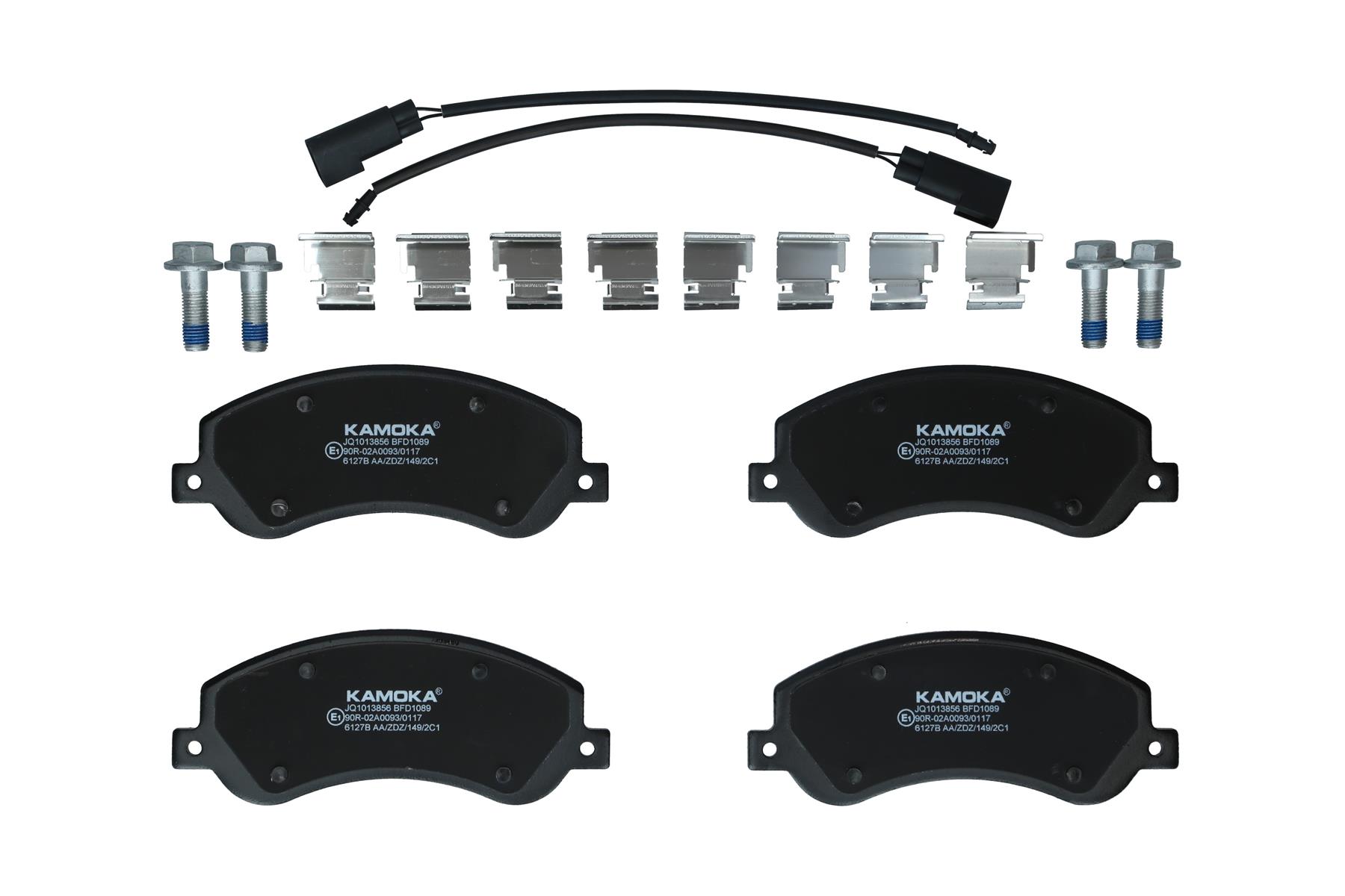 KAMOKA Bremseklodser jq1013856 foraksel for FORD