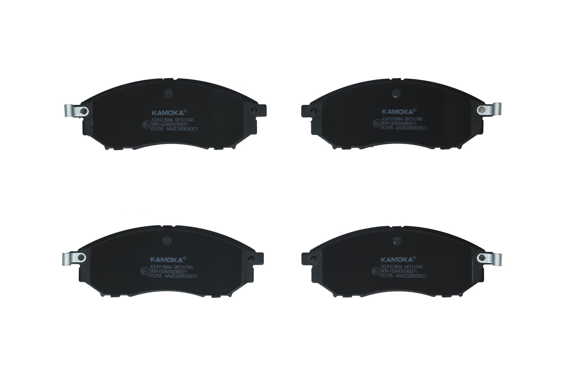 KAMOKA Bremseklodser jq1013994 foraksel for NISSAN RENAULT