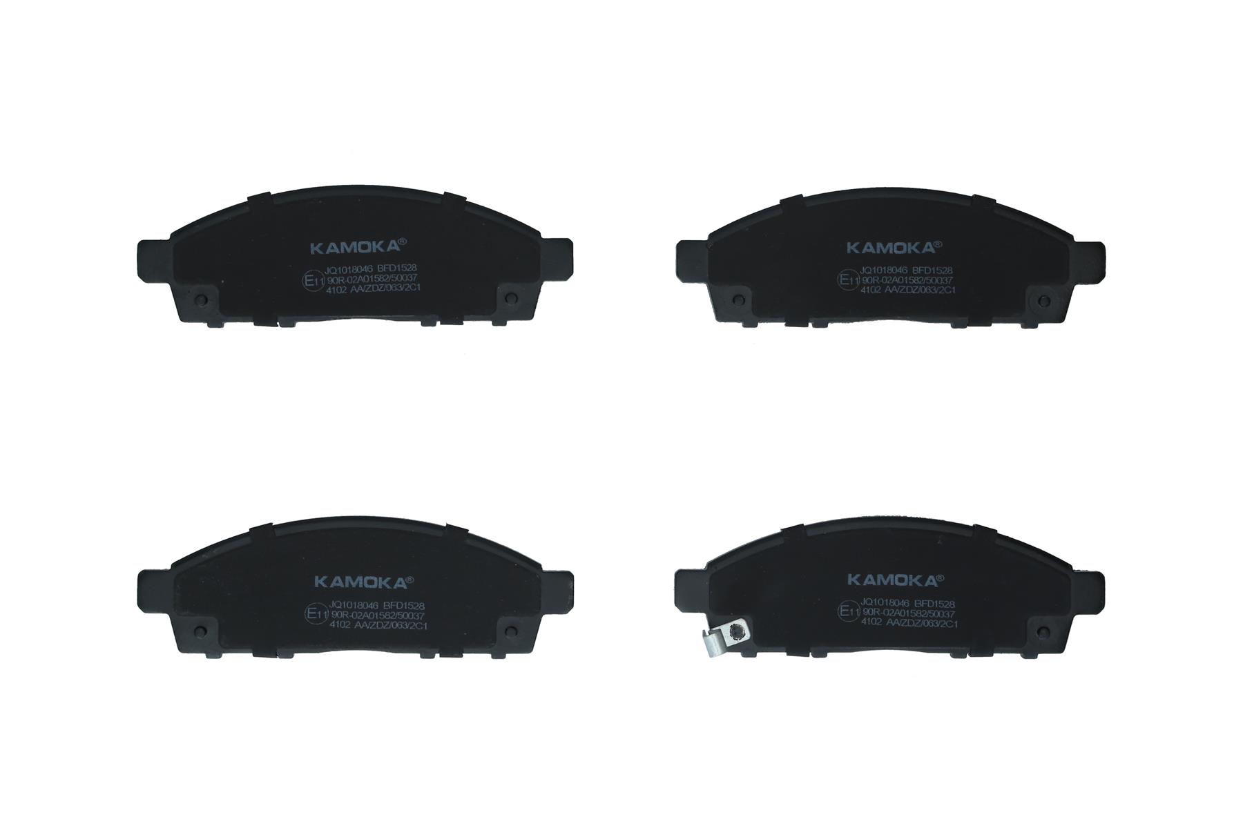 KAMOKA Bremseklodser jq1018046 foraksel for MITSUBISHI