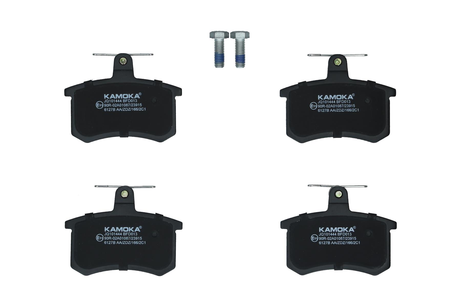 KAMOKA Bremseklodser jq101444 bagaksel for FIAT ALFA ROMEO