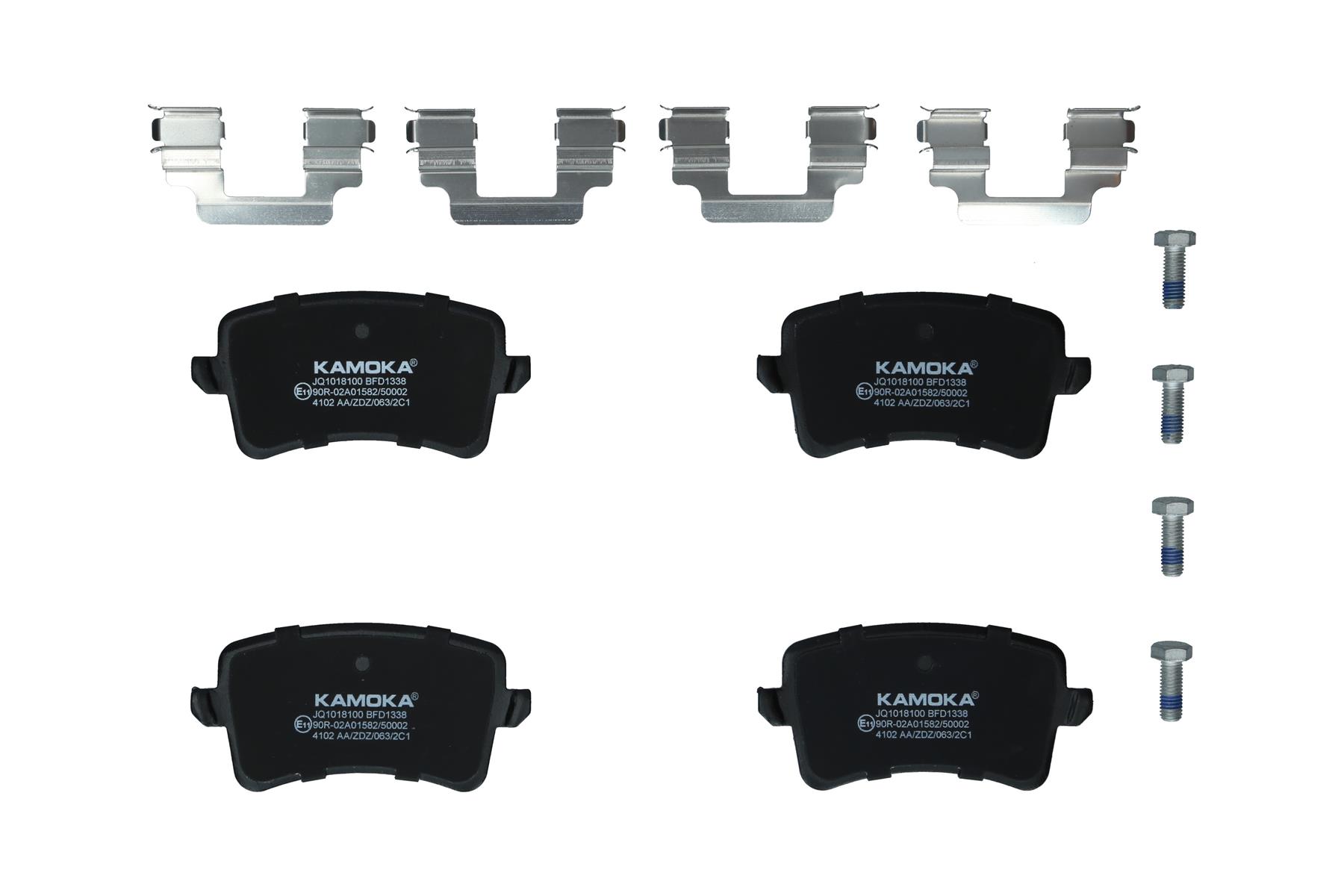 KAMOKA Bremseklodser jq1018100 bagaksel for VAG AUDI (FAW)