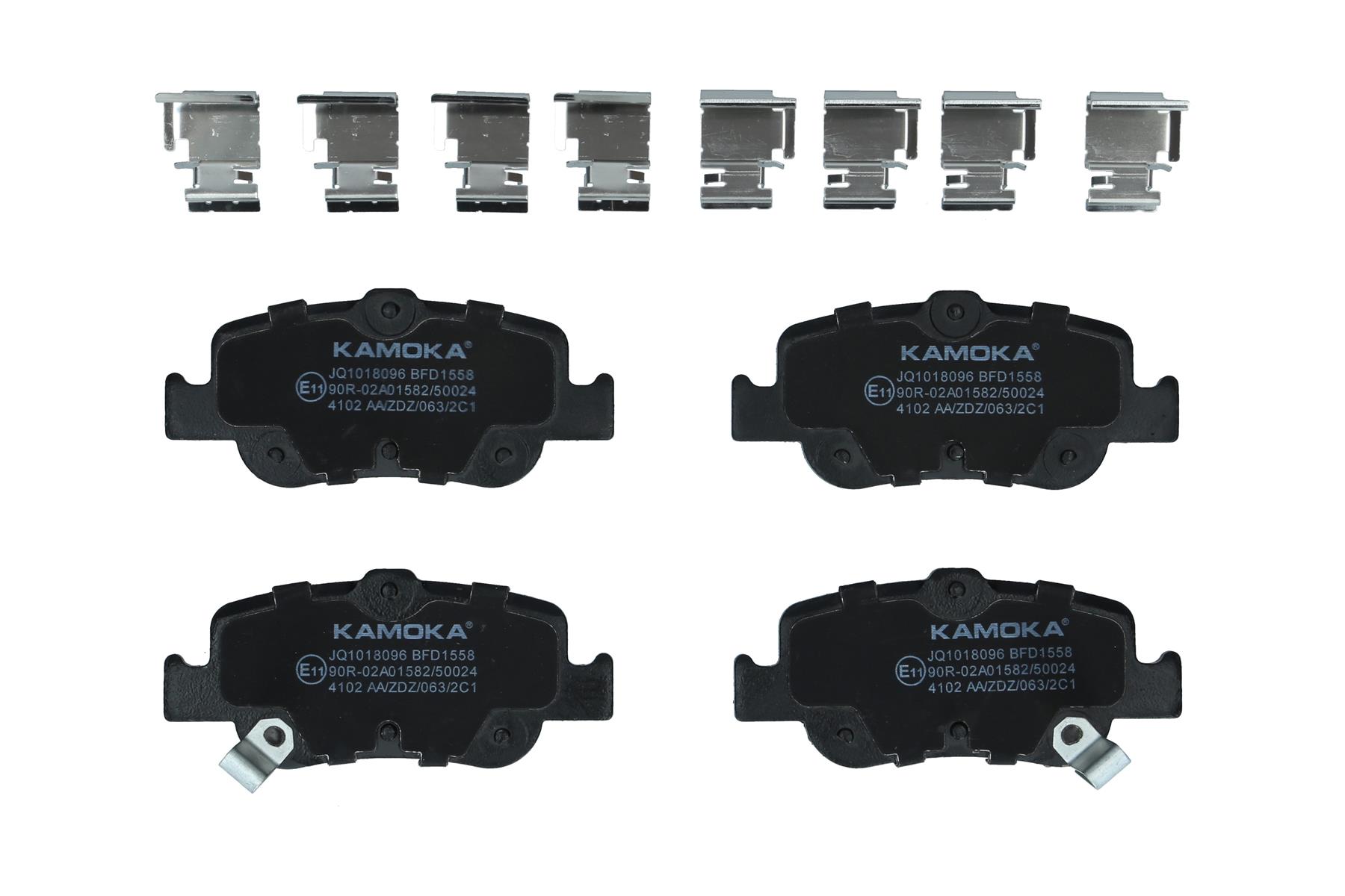 KAMOKA Bremseklodser jq1018096 bagaksel for TOYOTA LEXUS