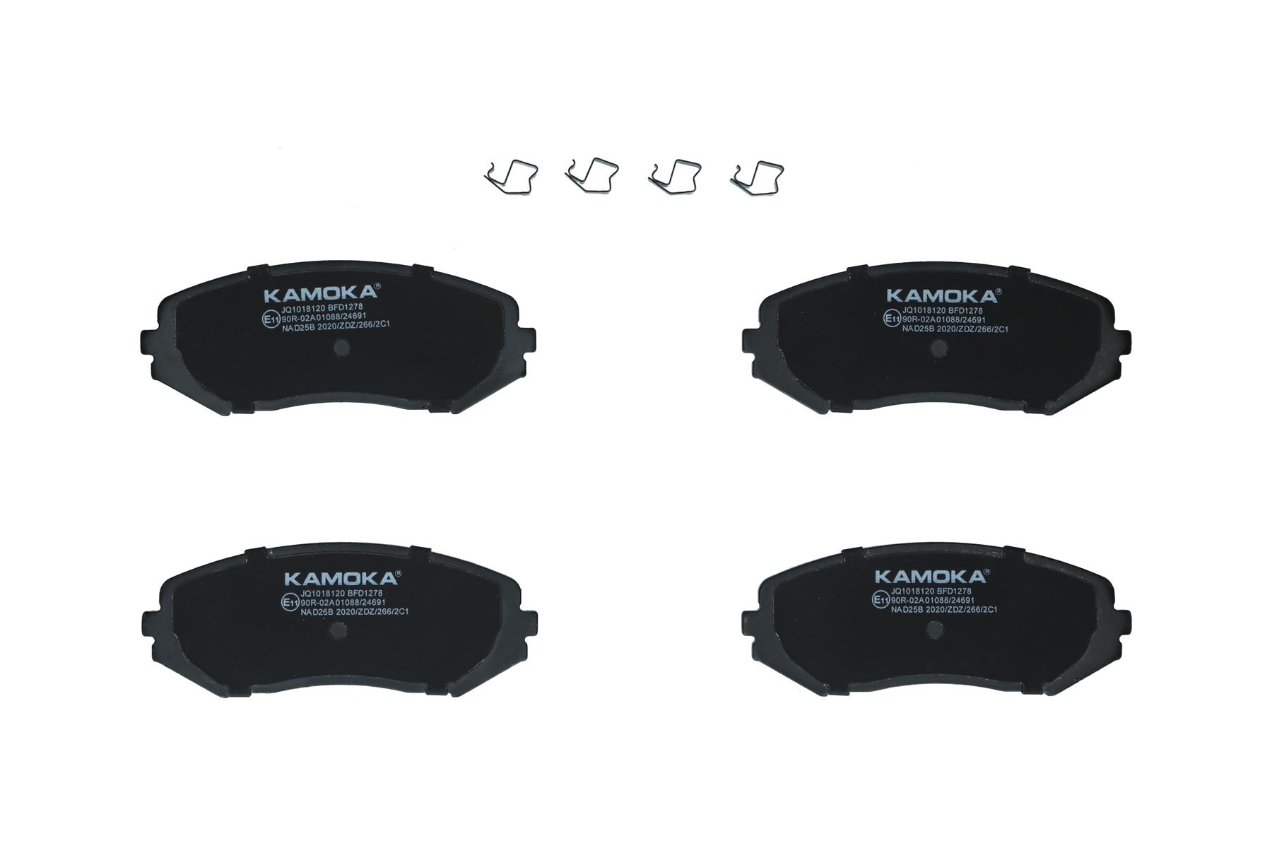 KAMOKA Bremseklodser jq1018120 foraksel for MITSUBISHI SUZUKI
