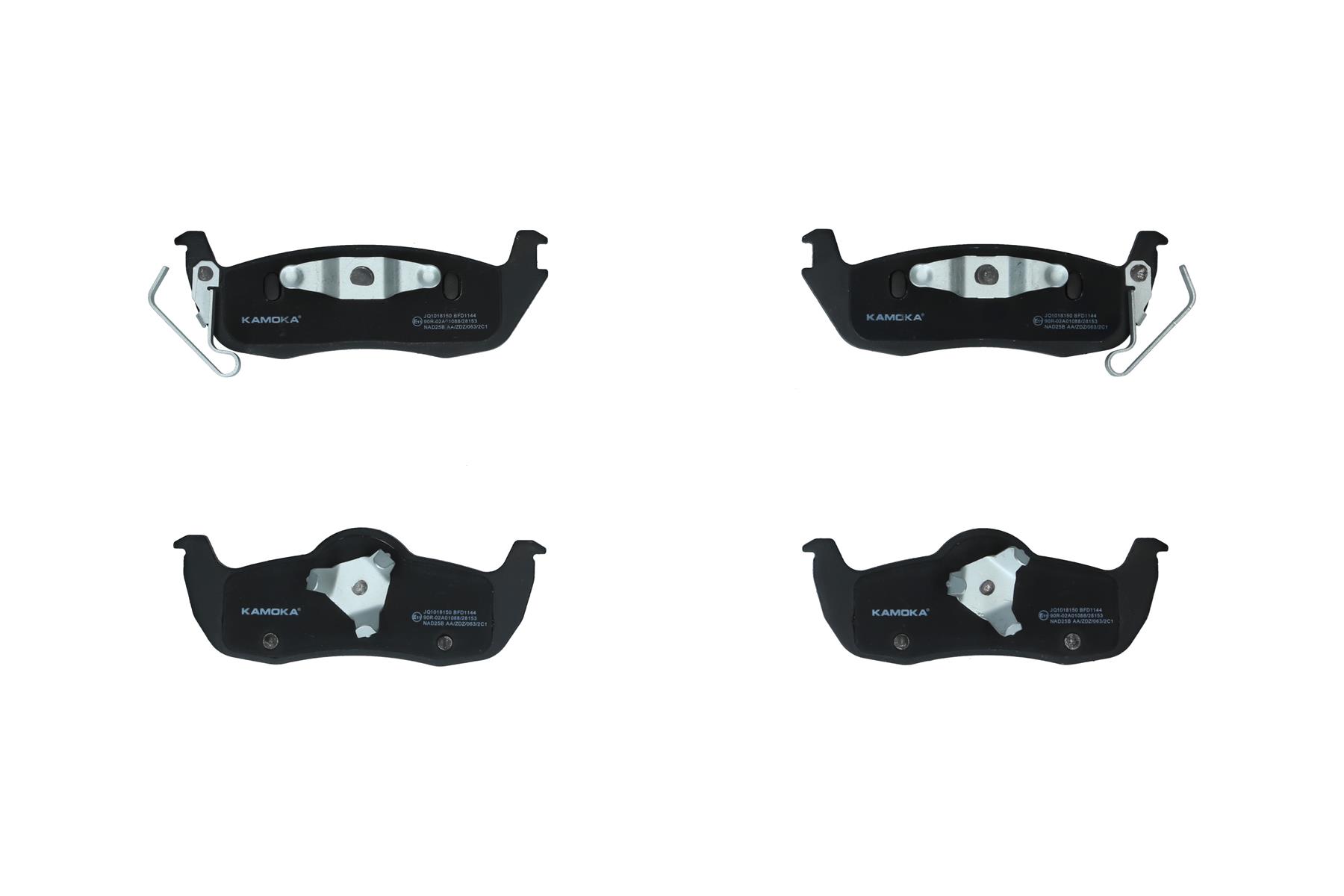 KAMOKA Bremseklodser jq1018150 bagaksel for CHRYSLER JEEP NISSAN