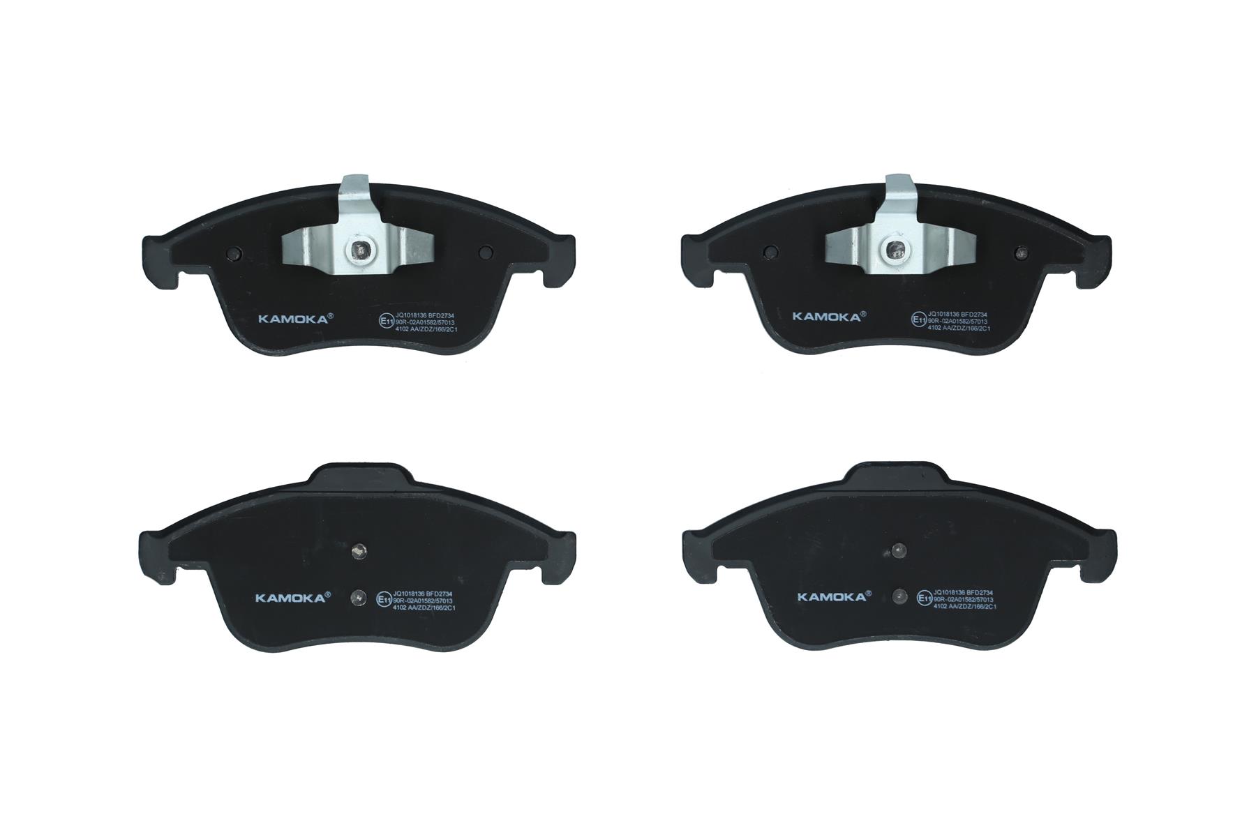 KAMOKA Bremseklodser jq1018136 foraksel for RENAULT