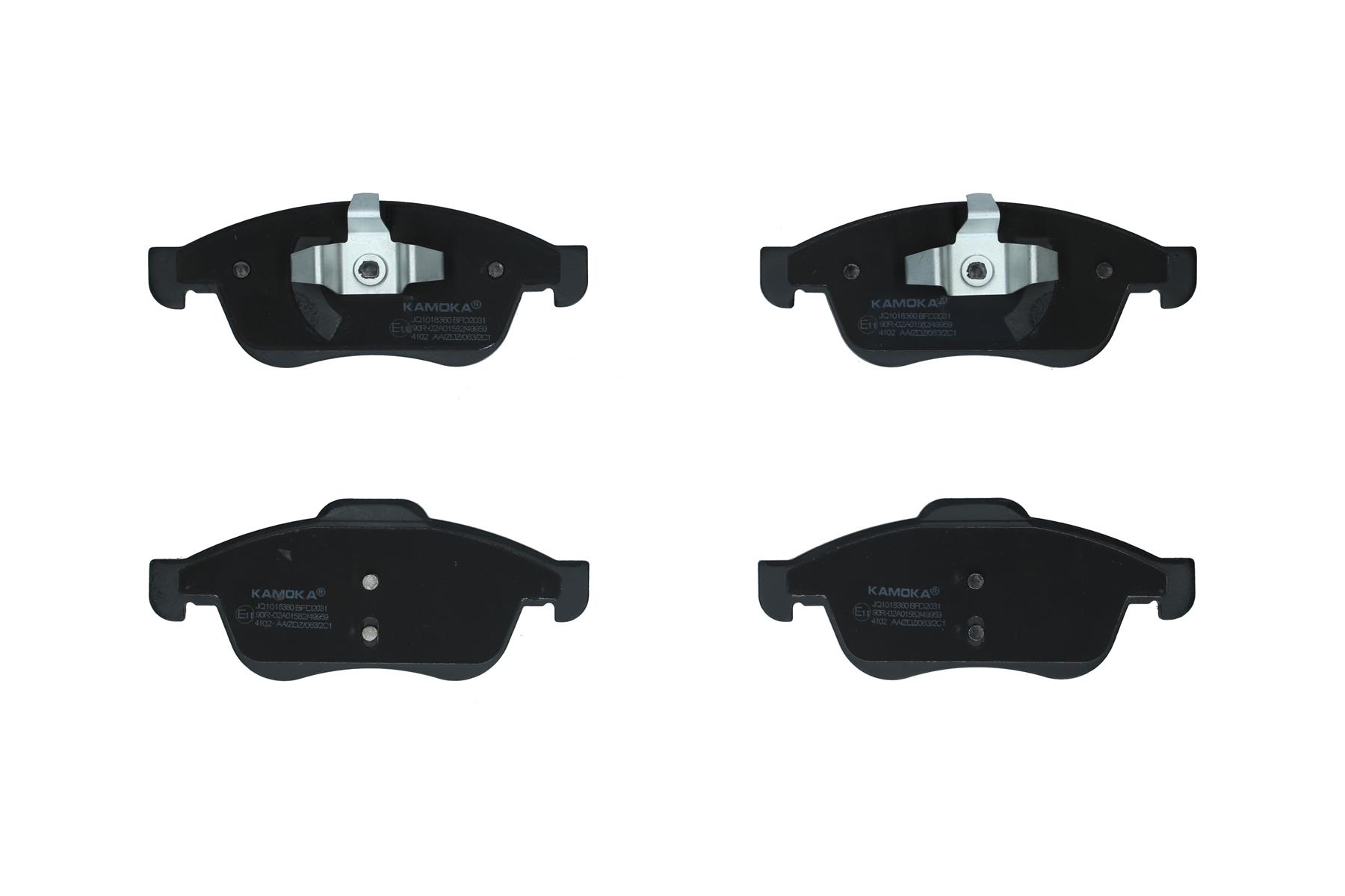 KAMOKA Bremseklodser jq1018360 foraksel for DACIA RENAULT