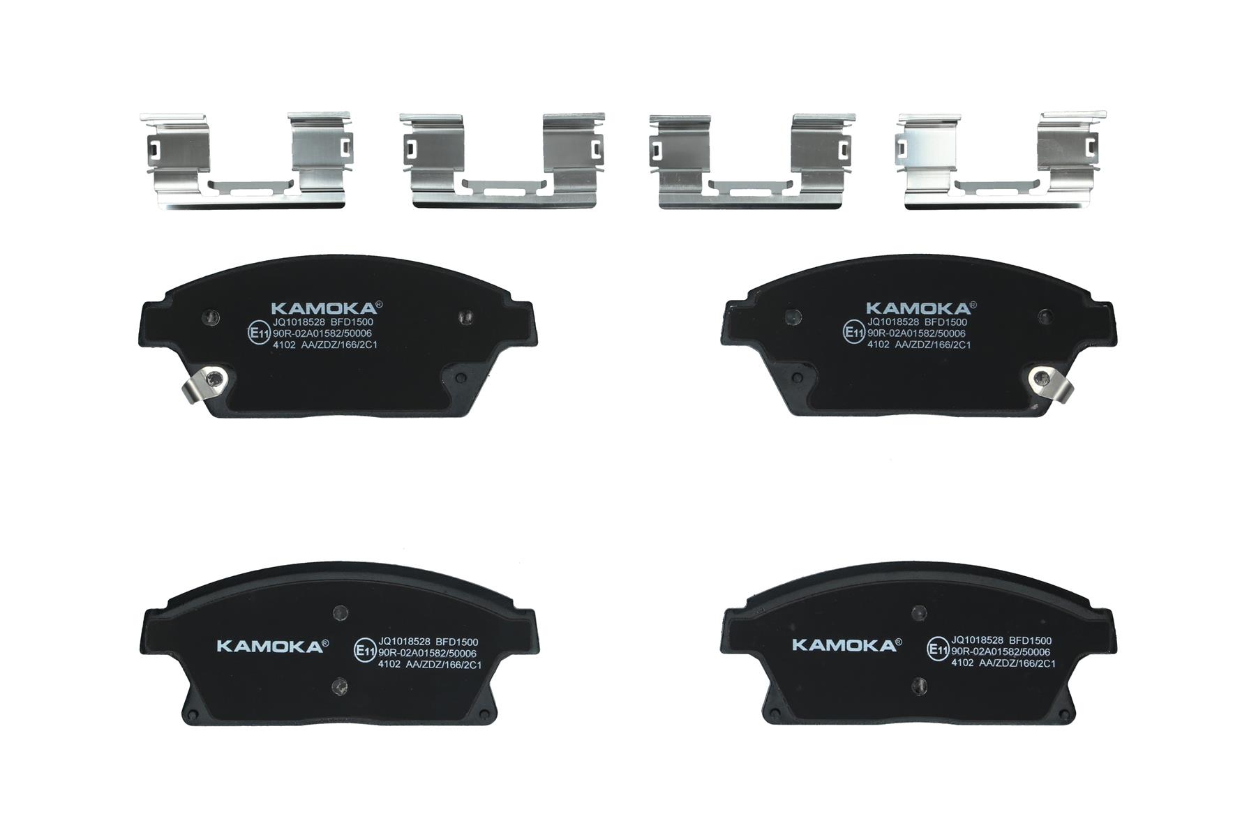 KAMOKA Bremseklodser jq1018528 foraksel for OPEL CHEVROLET CADILLAC