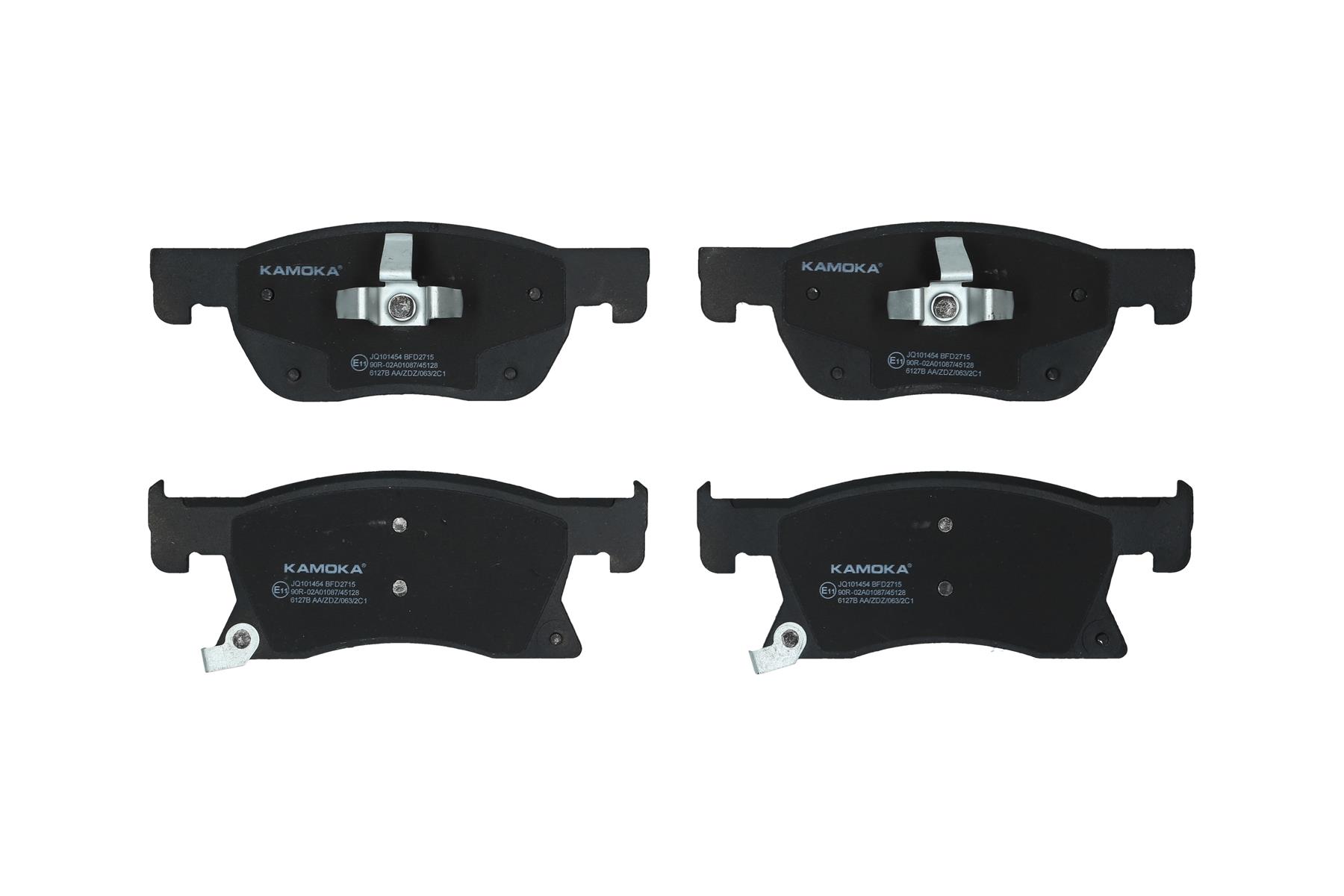 KAMOKA Bremseklodser jq101454 foraksel for OPEL