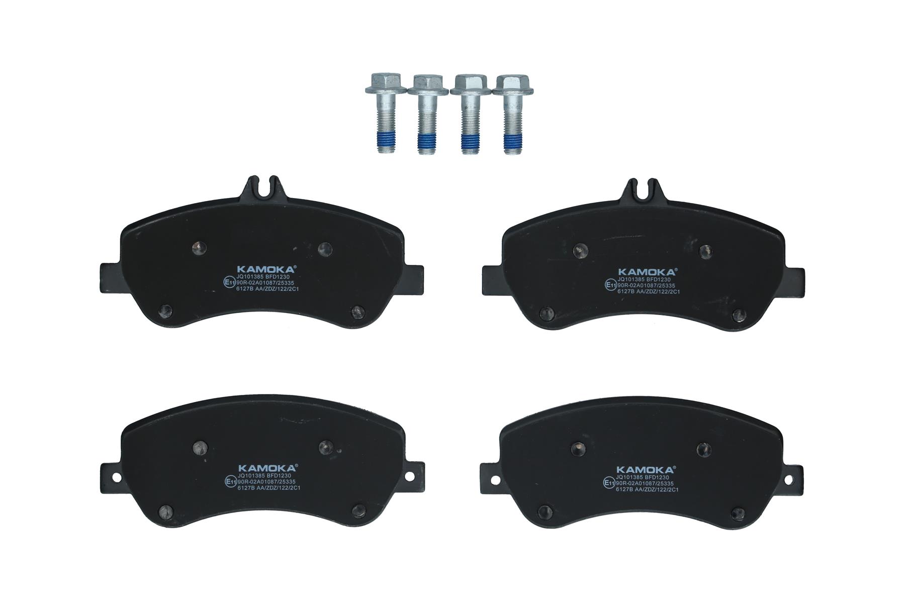 KAMOKA Bremseklodser jq101385 foraksel for MERCEDES-BENZ