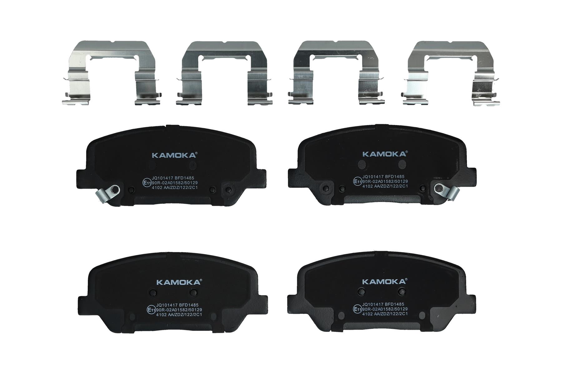 KAMOKA Bremseklodser jq101417 foraksel for HYUNDAI KIA