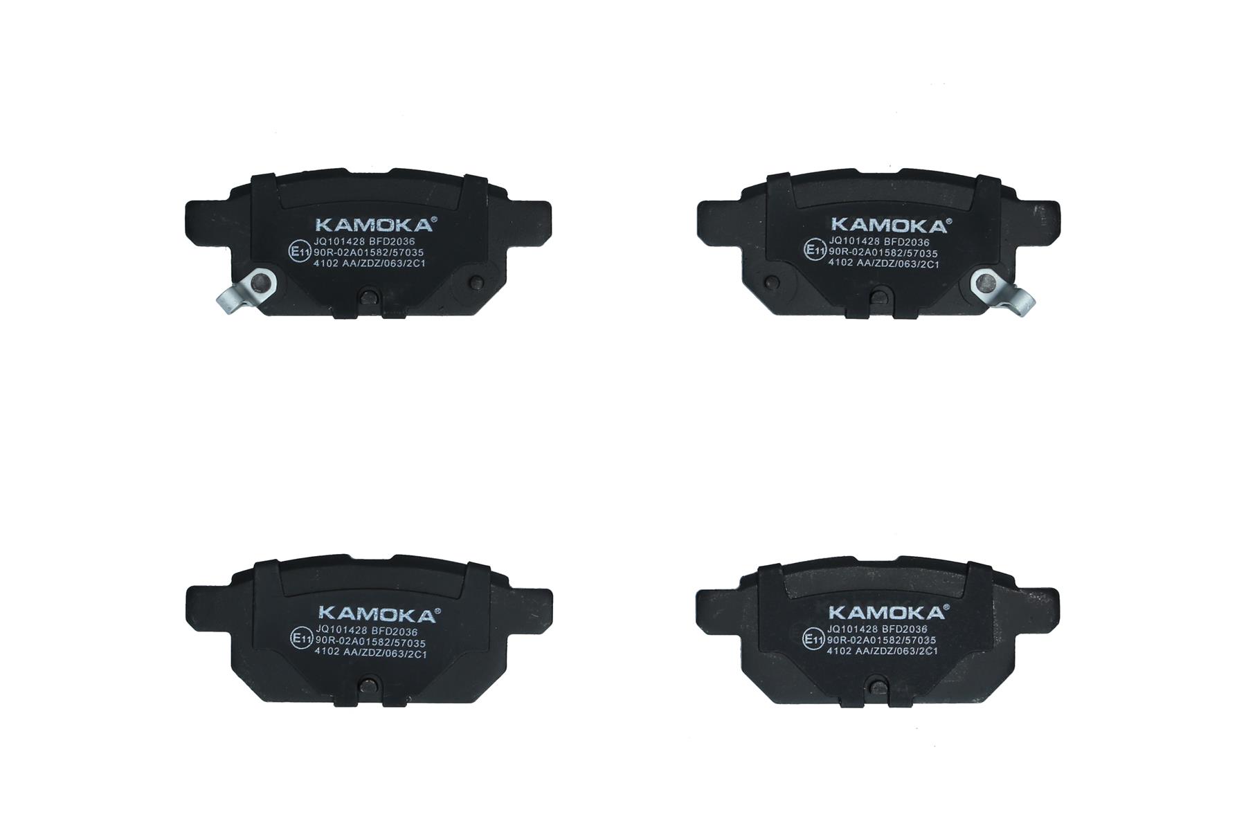 KAMOKA Bremseklodser jq101428 bagaksel for SUZUKI