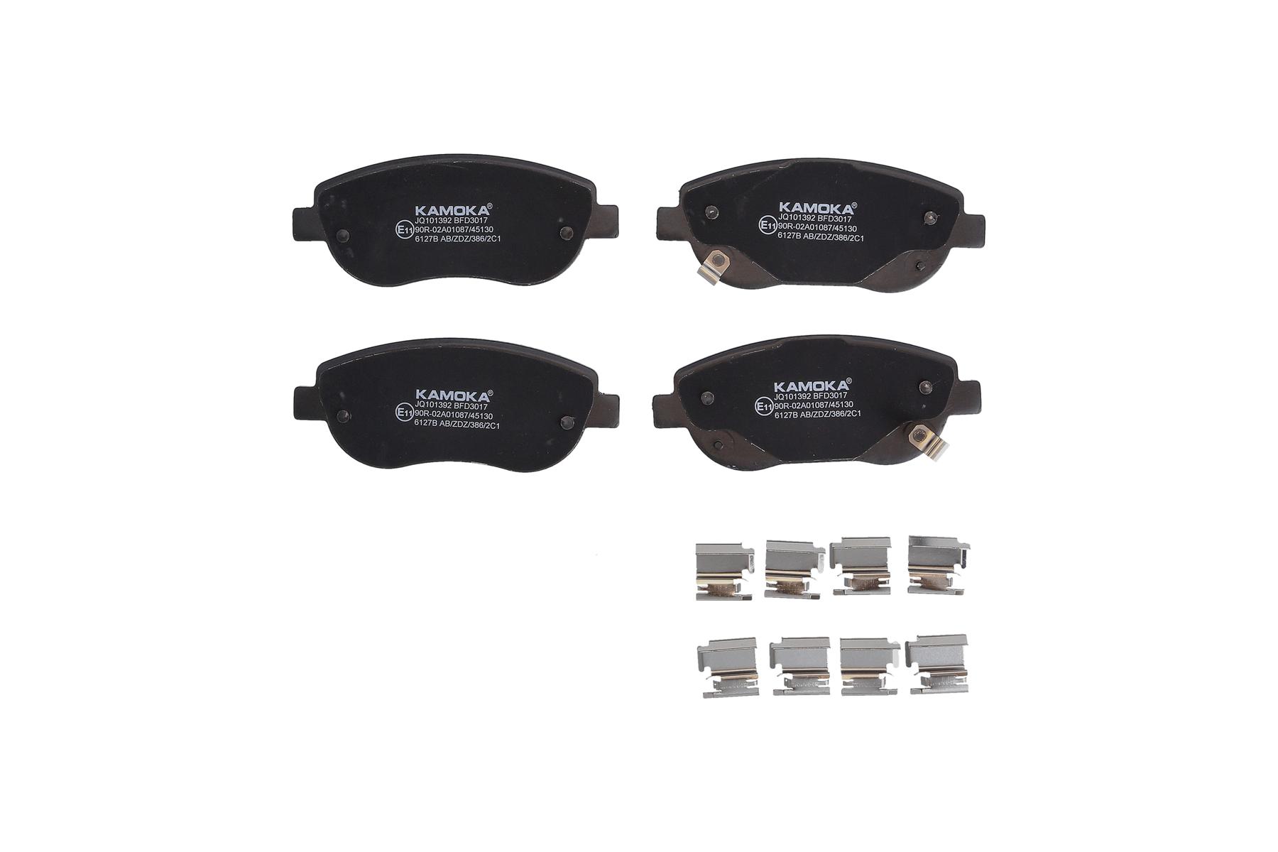 KAMOKA Bremseklodser jq101392 foraksel for TOYOTA