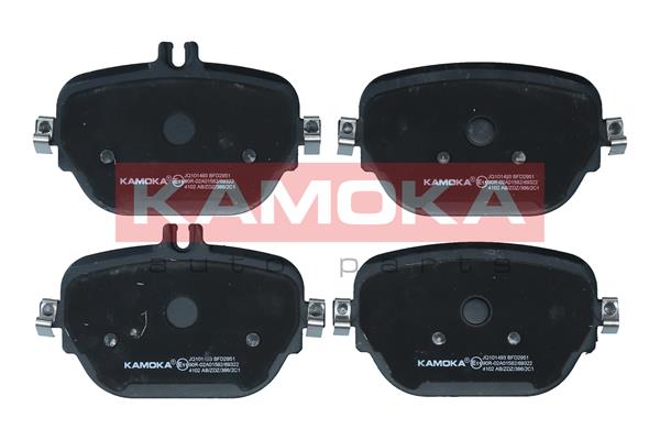 KAMOKA Bremseklodser jq101493 bagaksel for MERCEDES-BENZ