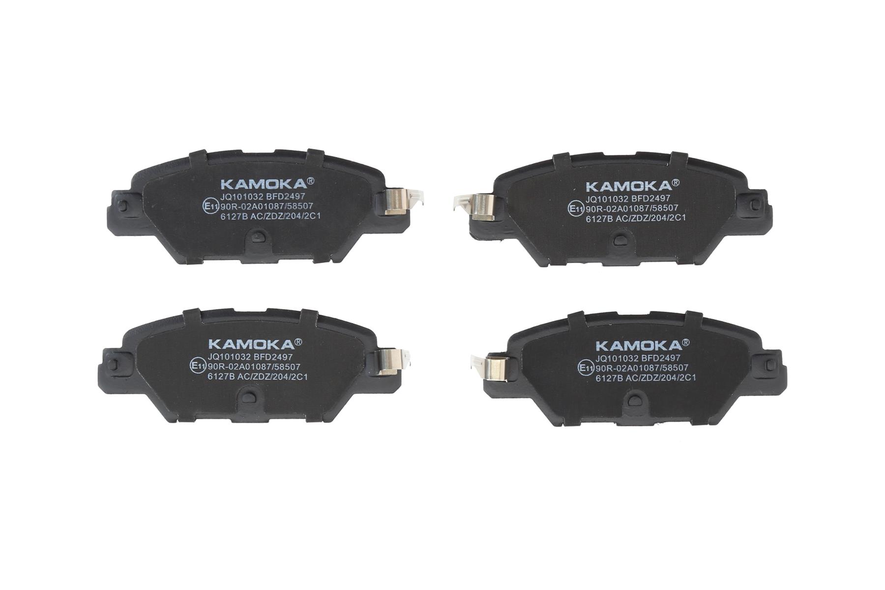 KAMOKA Bremseklodser jq101032 bagaksel for MAZDA