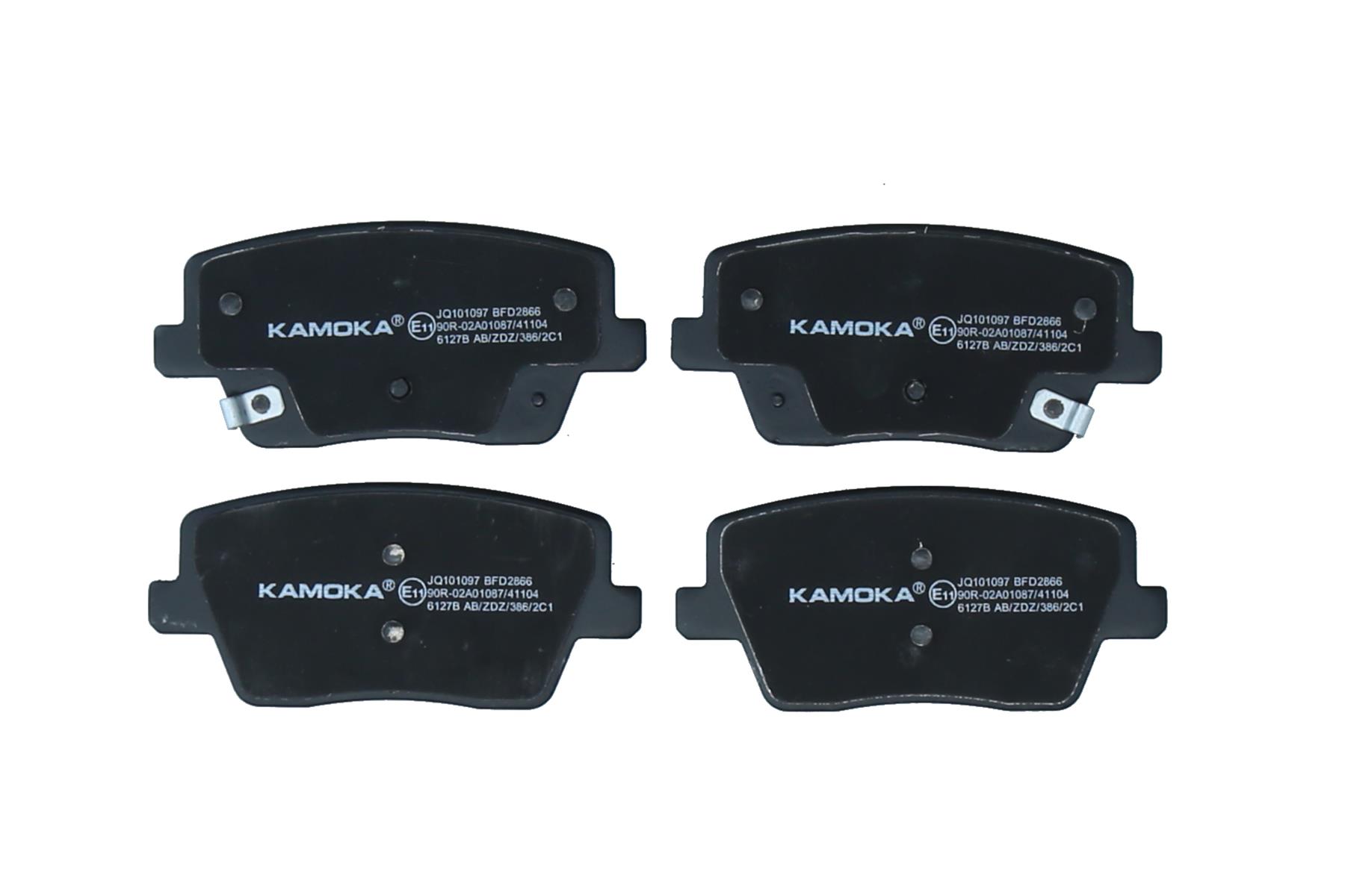 KAMOKA Bremseklodser jq101097 bagaksel for HYUNDAI