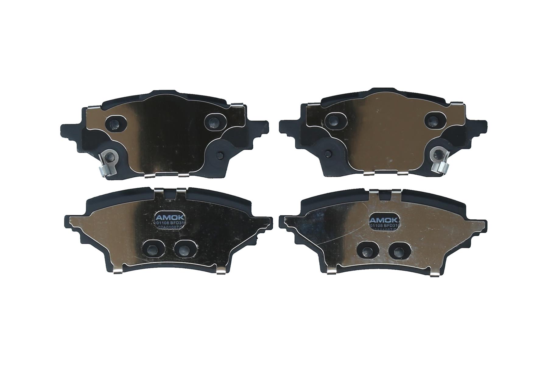 KAMOKA Bremseklodser jq101108 bagaksel for TOYOTA MAZDA SUZUKI