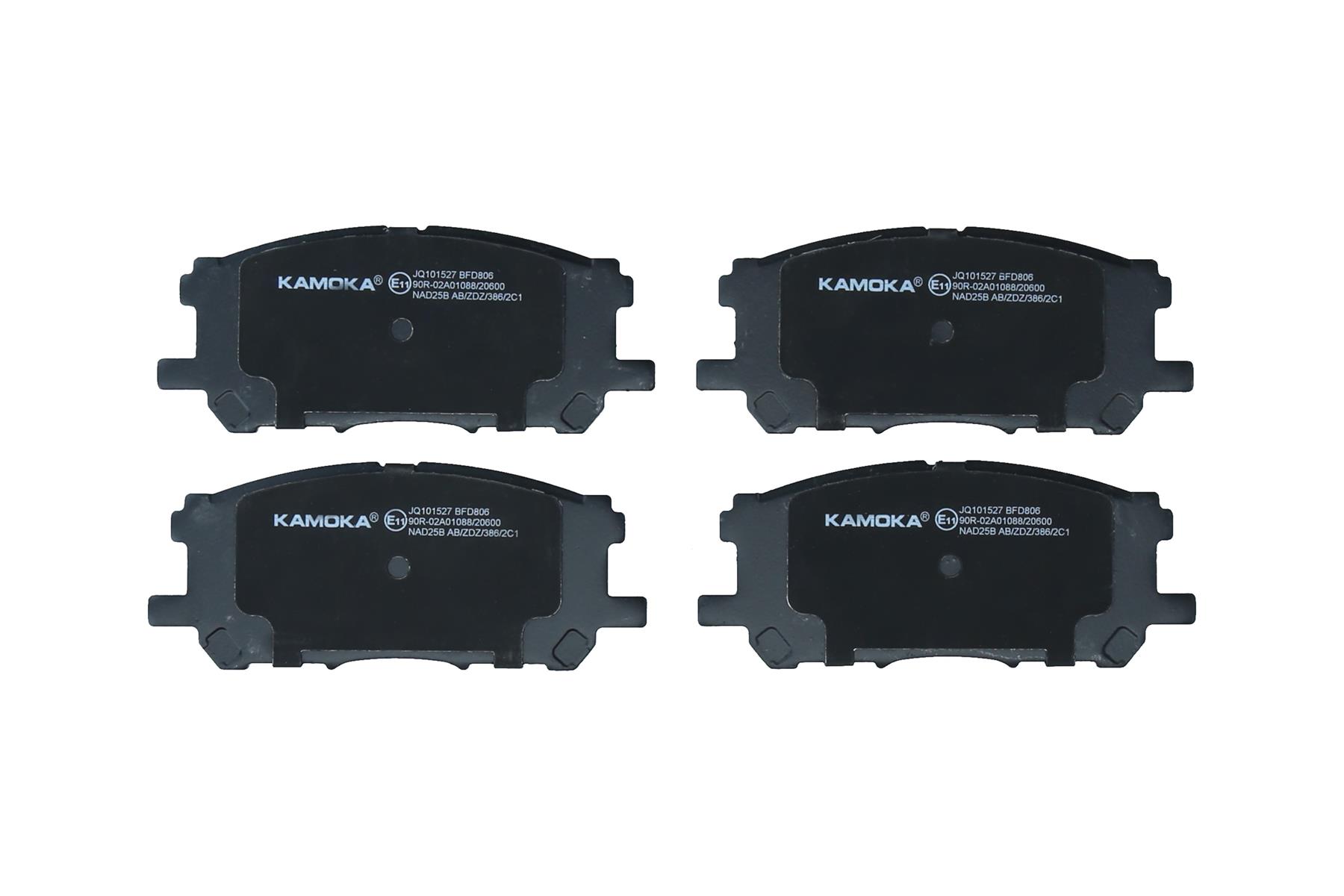 KAMOKA Bremseklodser jq101527 foraksel for TOYOTA LEXUS