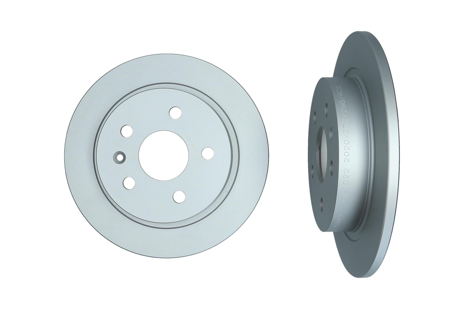 KAMOKA Bremseskive 1031022 bagaksel fuld 292mm 12mm for OPEL CHEVROLET SAAB