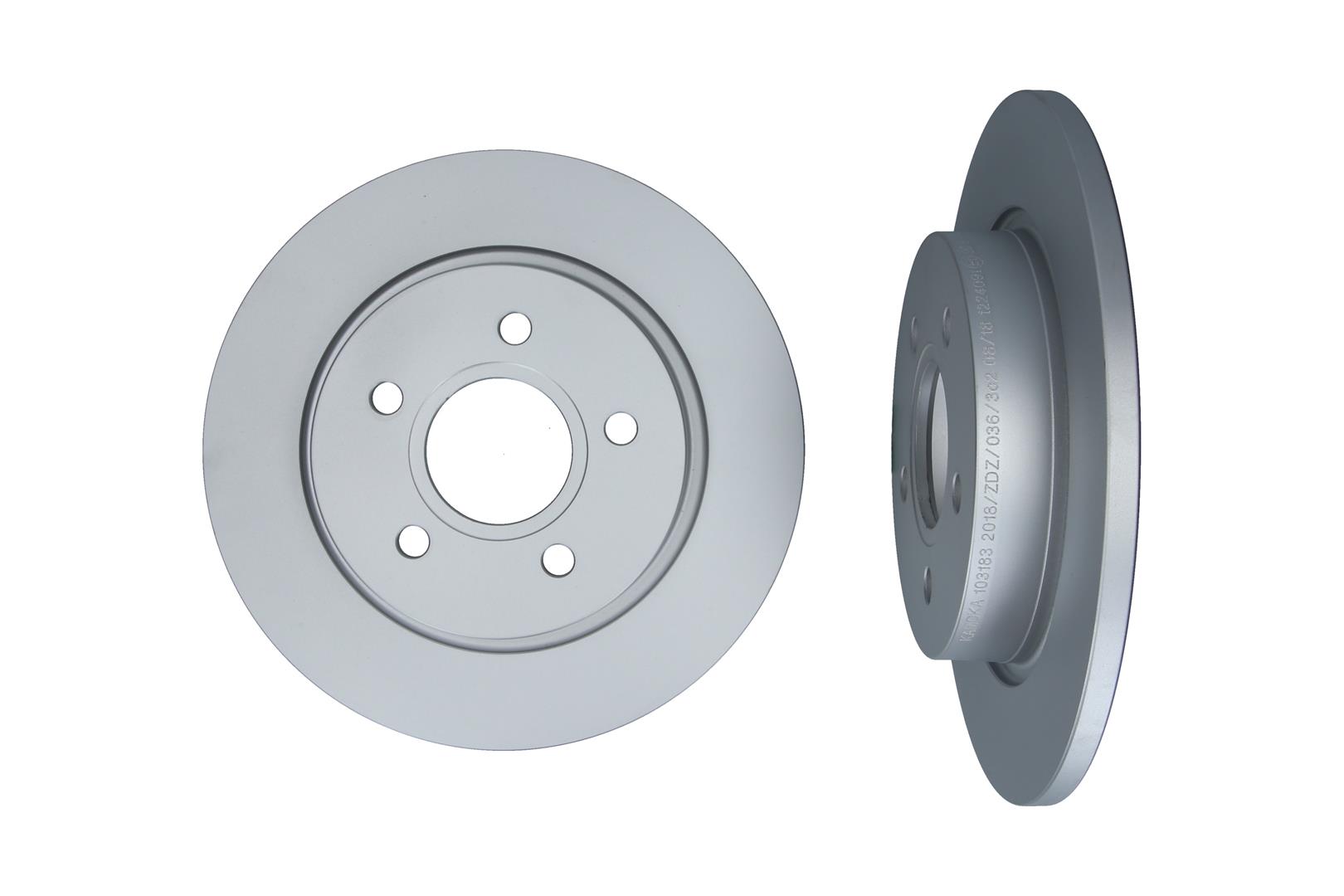 KAMOKA Bremseskive 103183 bagaksel fuld 271mm 11mm for FORD FORD (CHANGAN)
