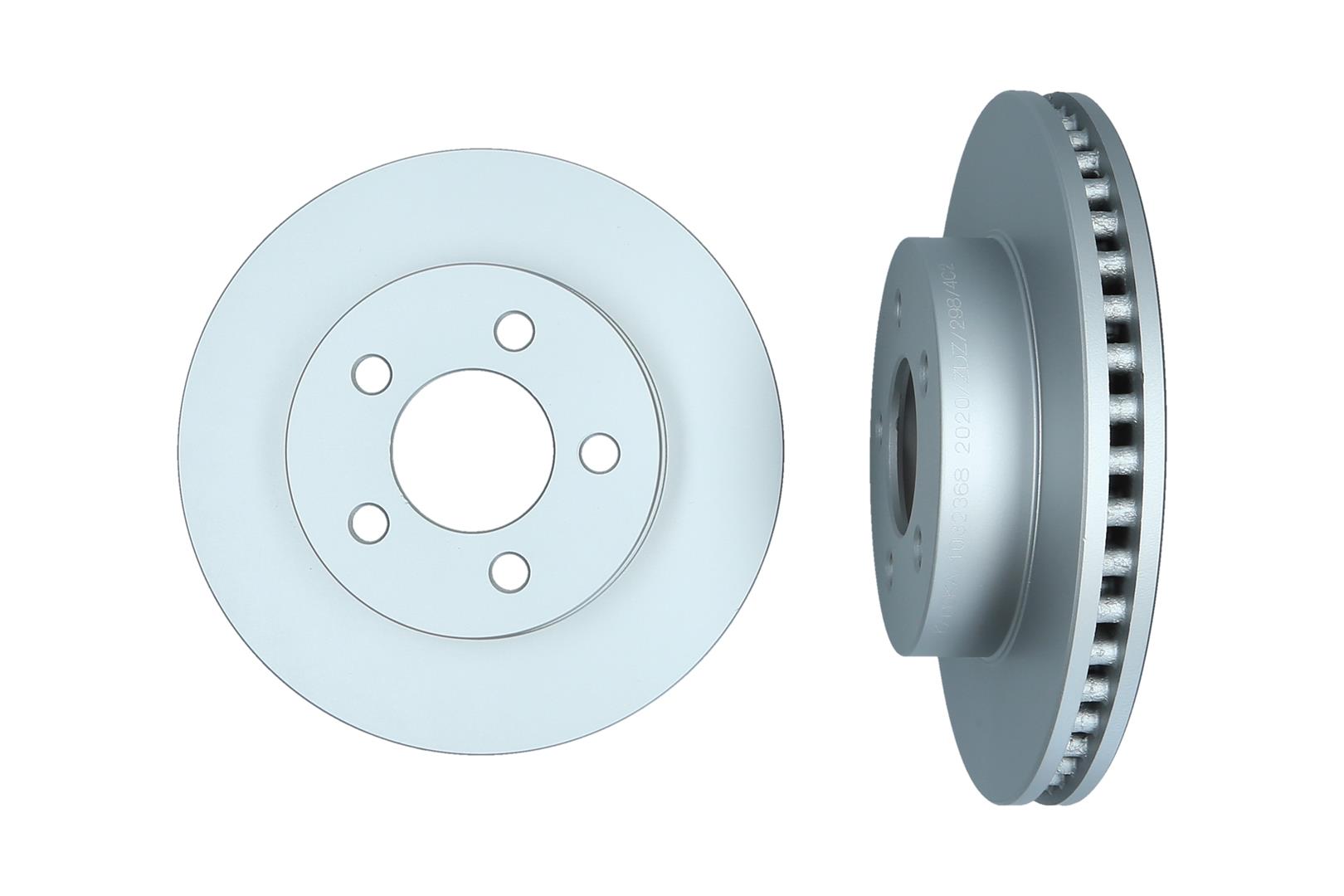 KAMOKA Bremseskive 1032368 foraksel ventileret 288mm 28mm for JEEP CHRYSLER
