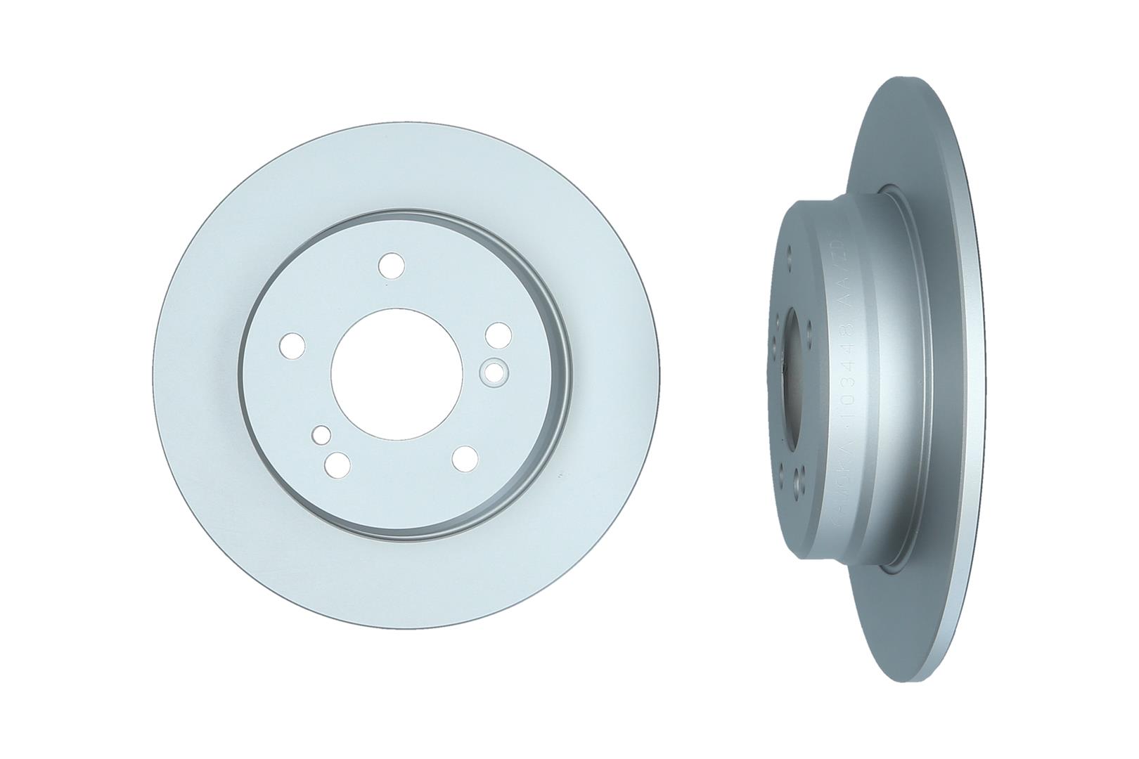 KAMOKA Bremseskive 103448 bagaksel fuld 278mm 9mm for MERCEDES-BENZ CHRYSLER FIAT