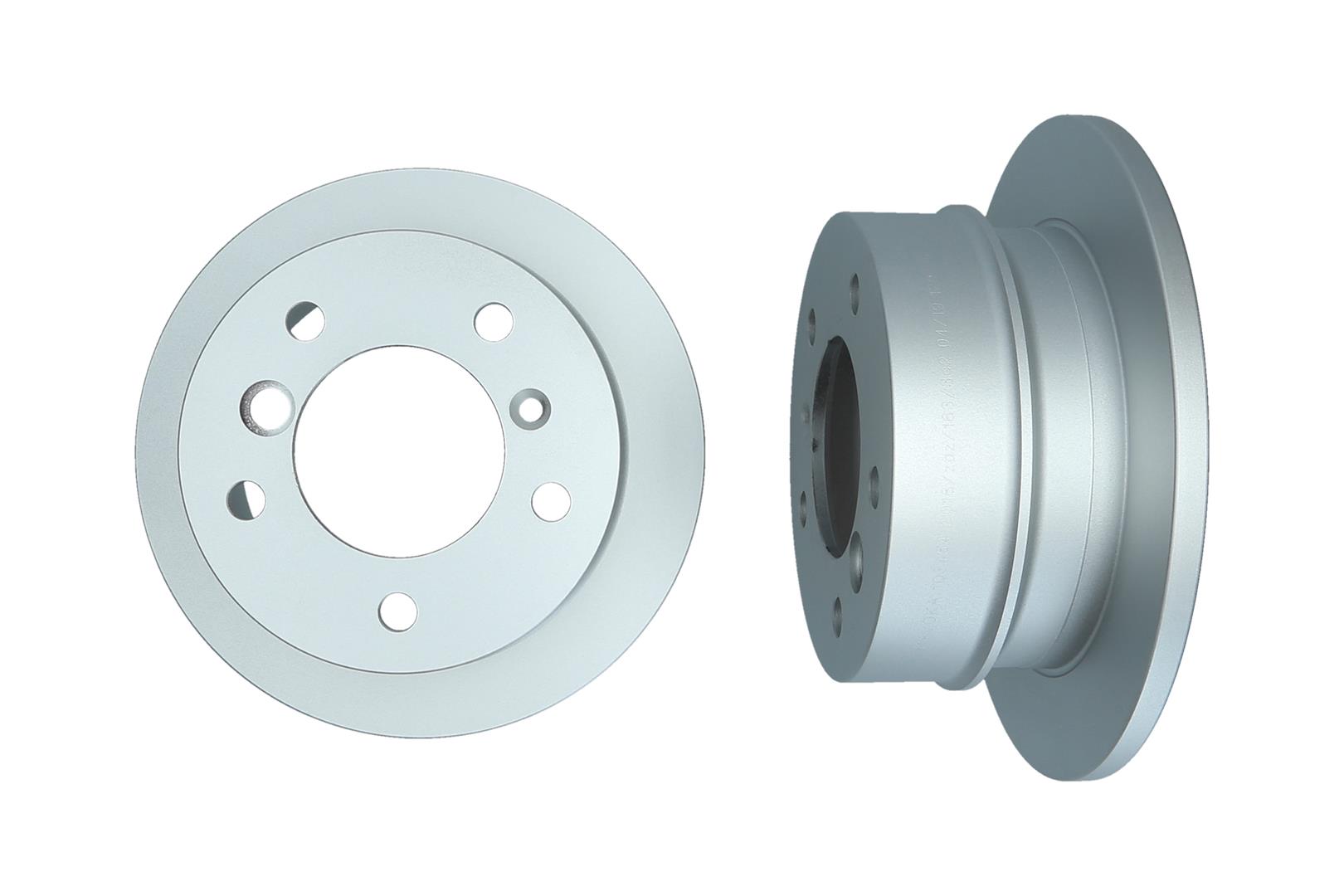 KAMOKA Bremseskive 103454 bagaksel fuld 258mm 12mm for MERCEDES-BENZ VAG