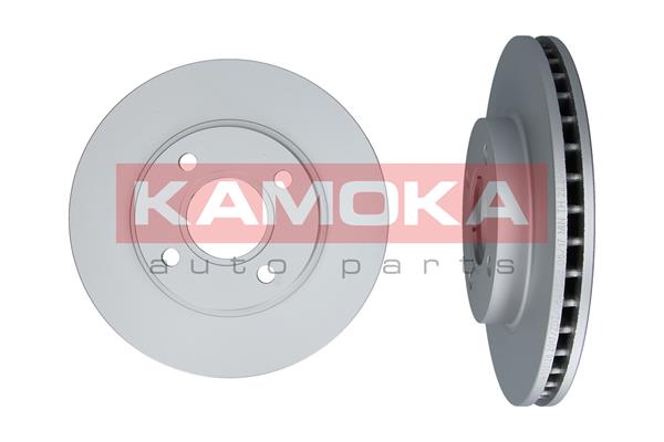 KAMOKA Bremseskive 103728 foraksel ventileret 260mm 24mm for FORD