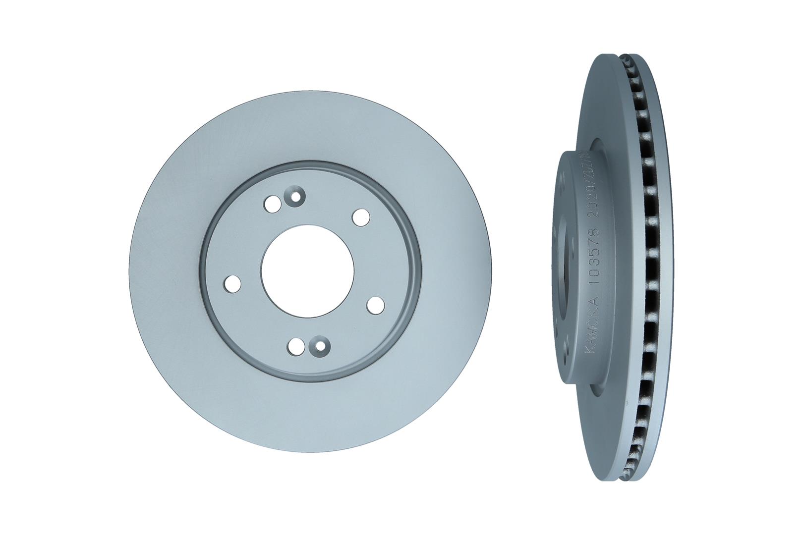 KAMOKA Bremseskive 103578 foraksel ventileret 280mm 23mm for HYUNDAI KIA HYUNDAI (BEIJING)