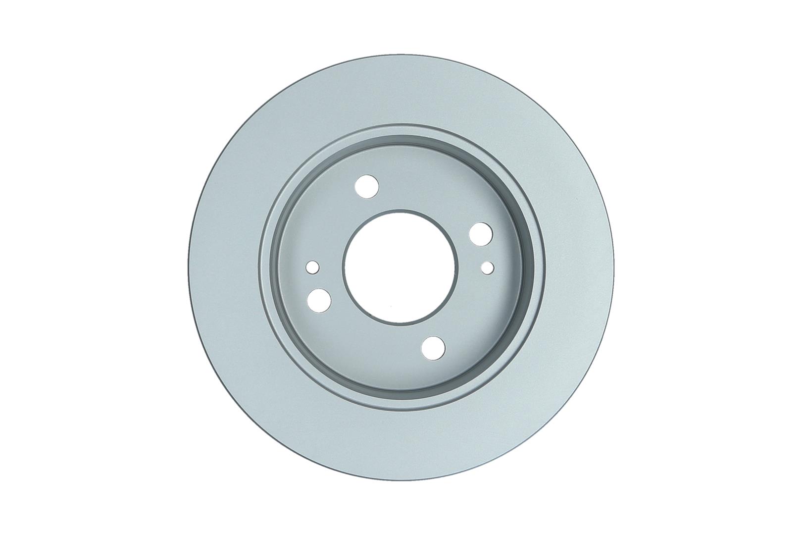 KAMOKA Bremseskive 103522 bagaksel fuld 234mm 10mm for HYUNDAI